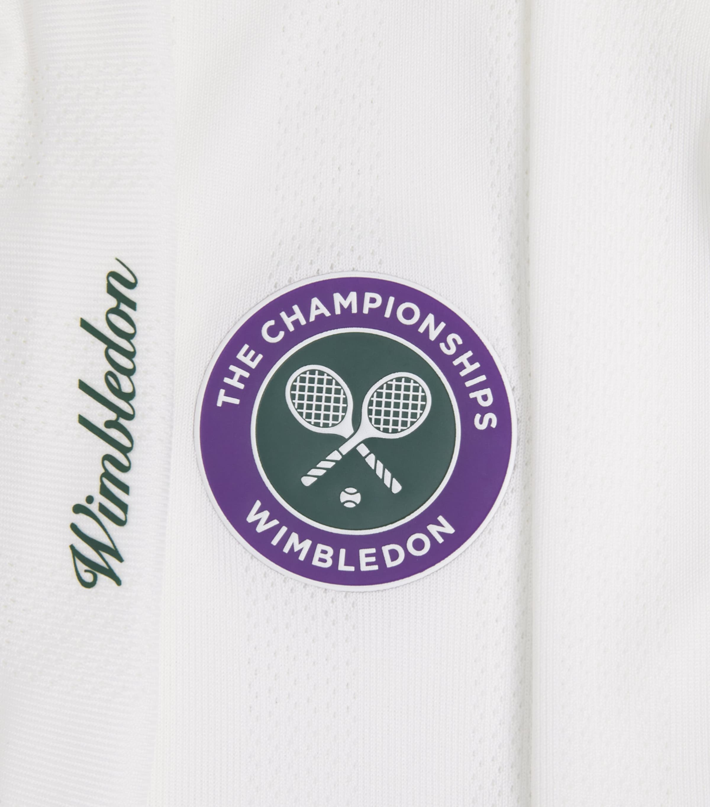 RLX Ralph Lauren White x Wimbledon Performance Mesh T-Shirt
