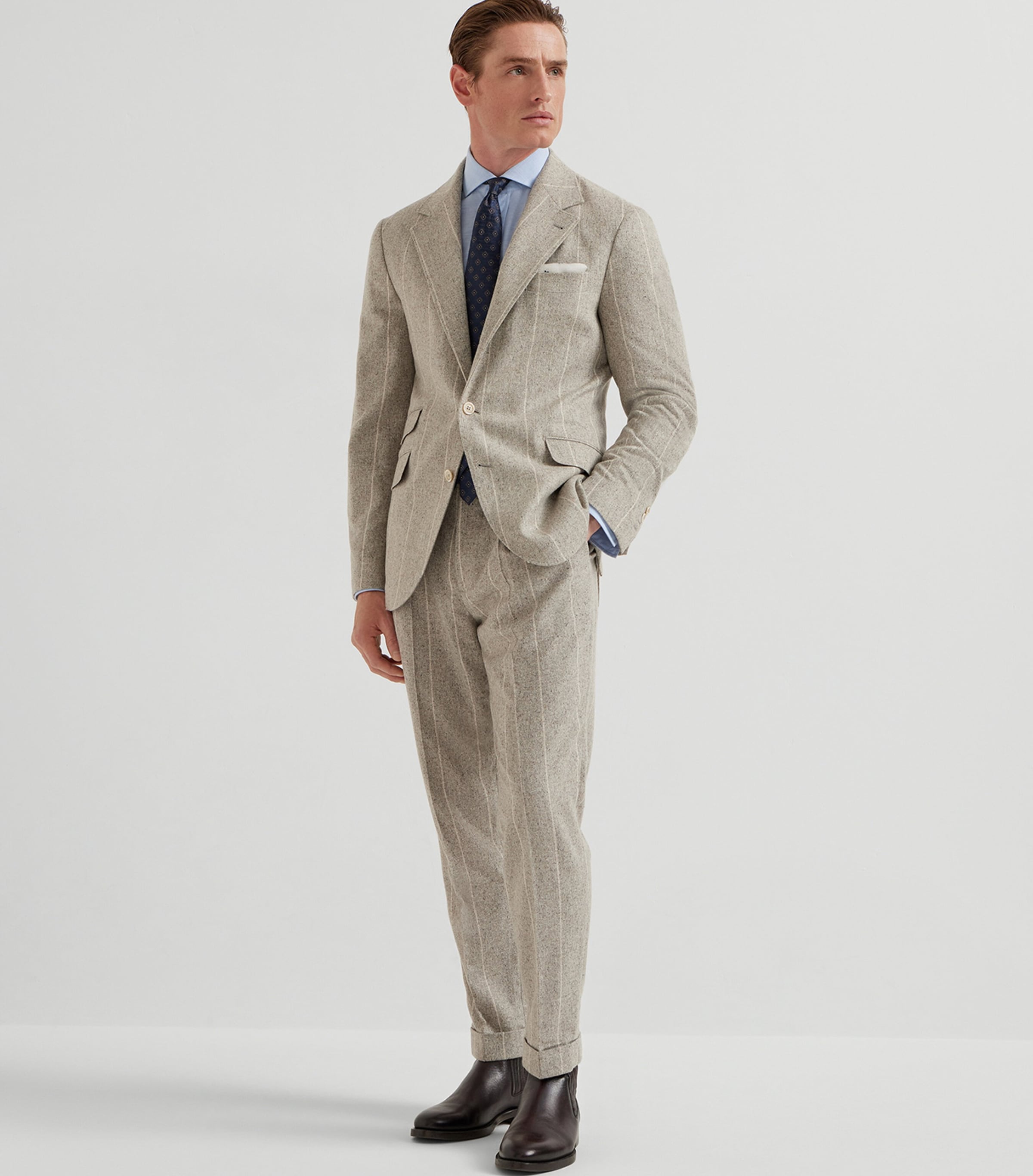 Cotton Oxford Slim-Fit Shirt C012 Image 4