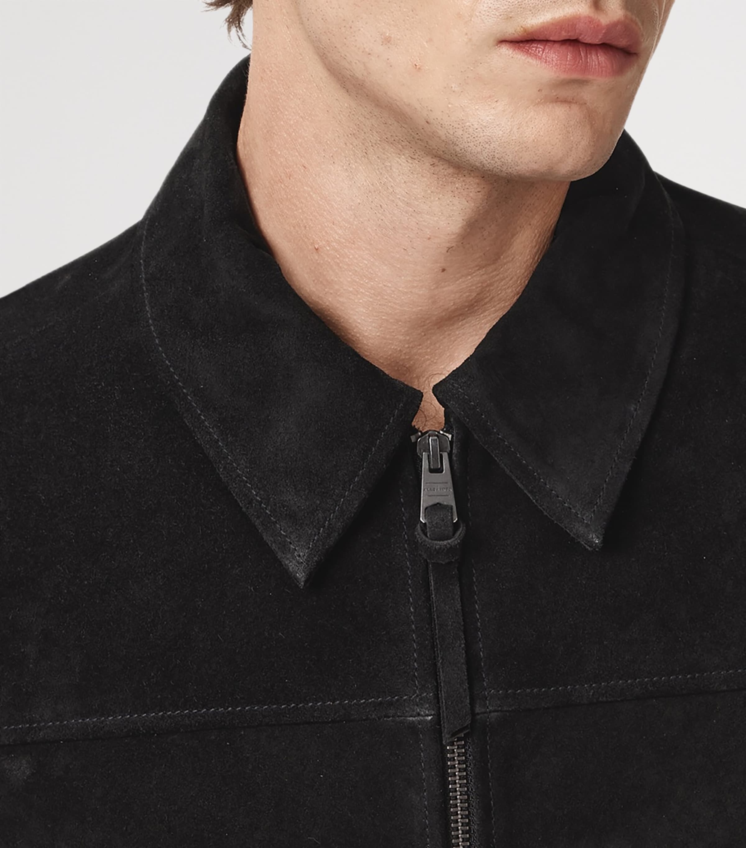 Suede Rhone Jacket BLACK Image 5