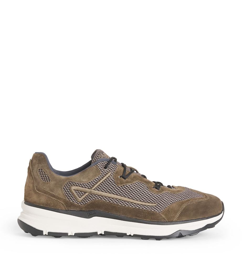 Suede Maggiore Sneakers 7740 MILITARE Image 1