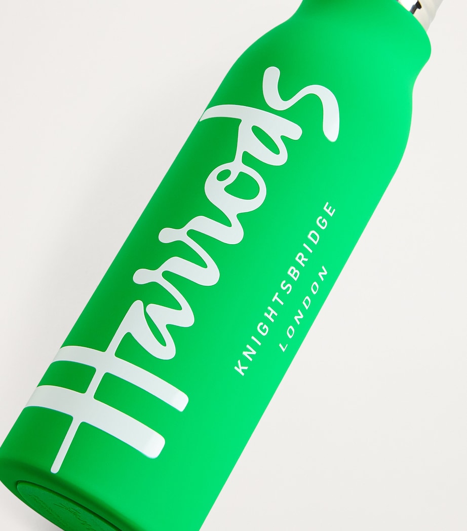 Harrods Logo Water Bottle Green Image 3