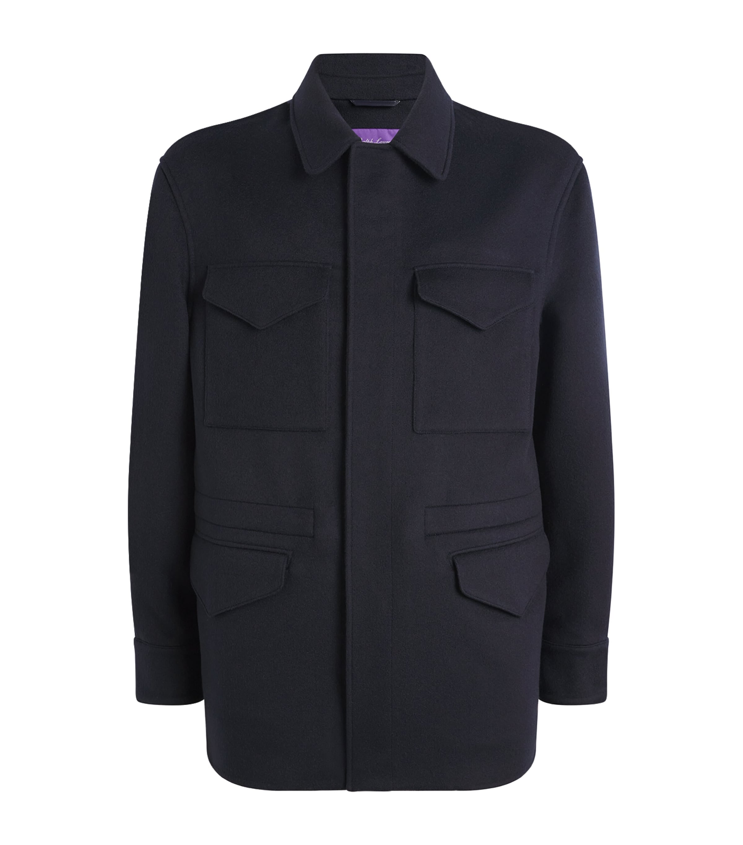 Ralph Lauren Wool-cashmere Ripley Jacket In Blue