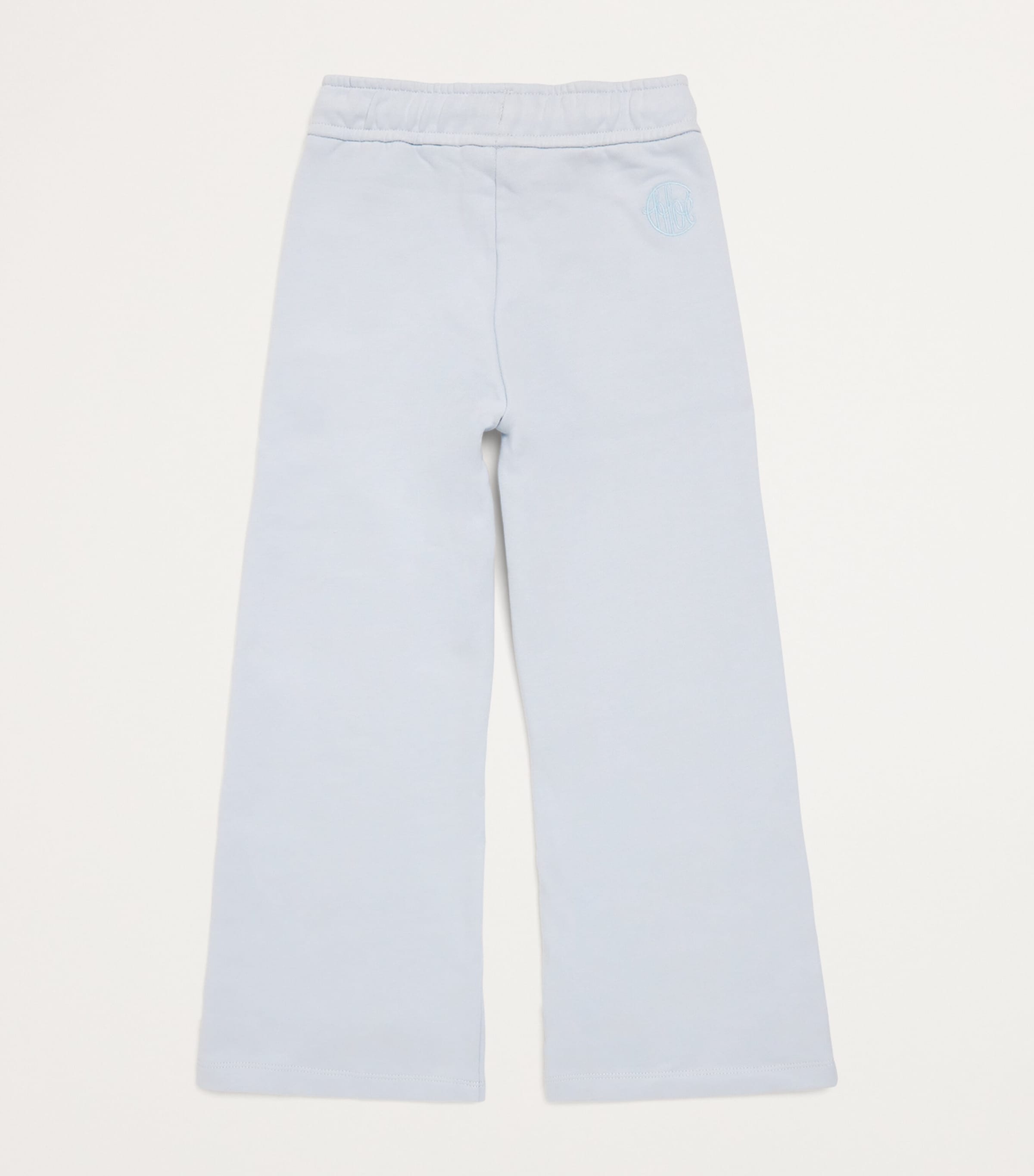 Cotton Embroidered Sweatpants (4-12 Years) 796 PALE BLUE Image 2