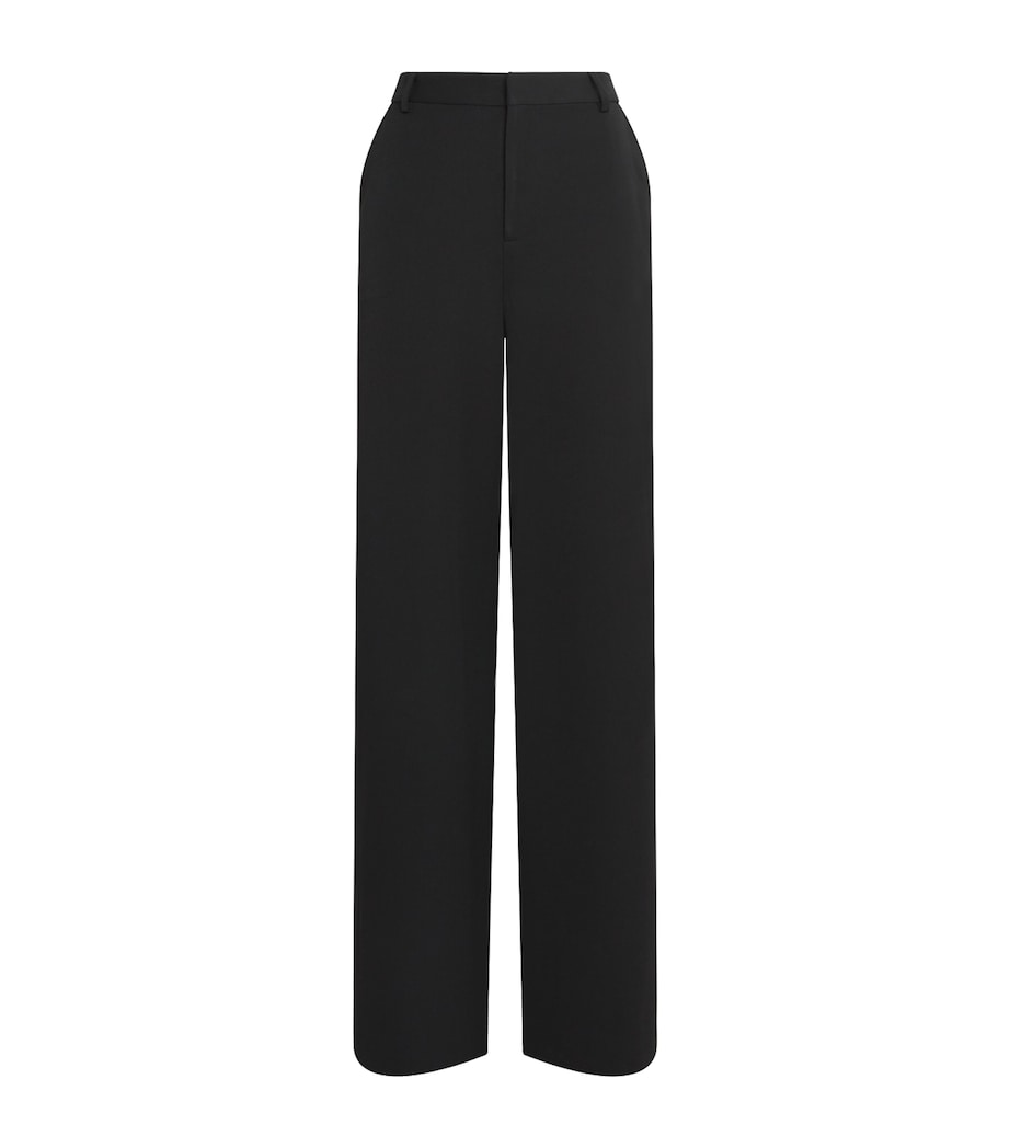 Livvy Straight Trousers BLAC BLACK Image 1
