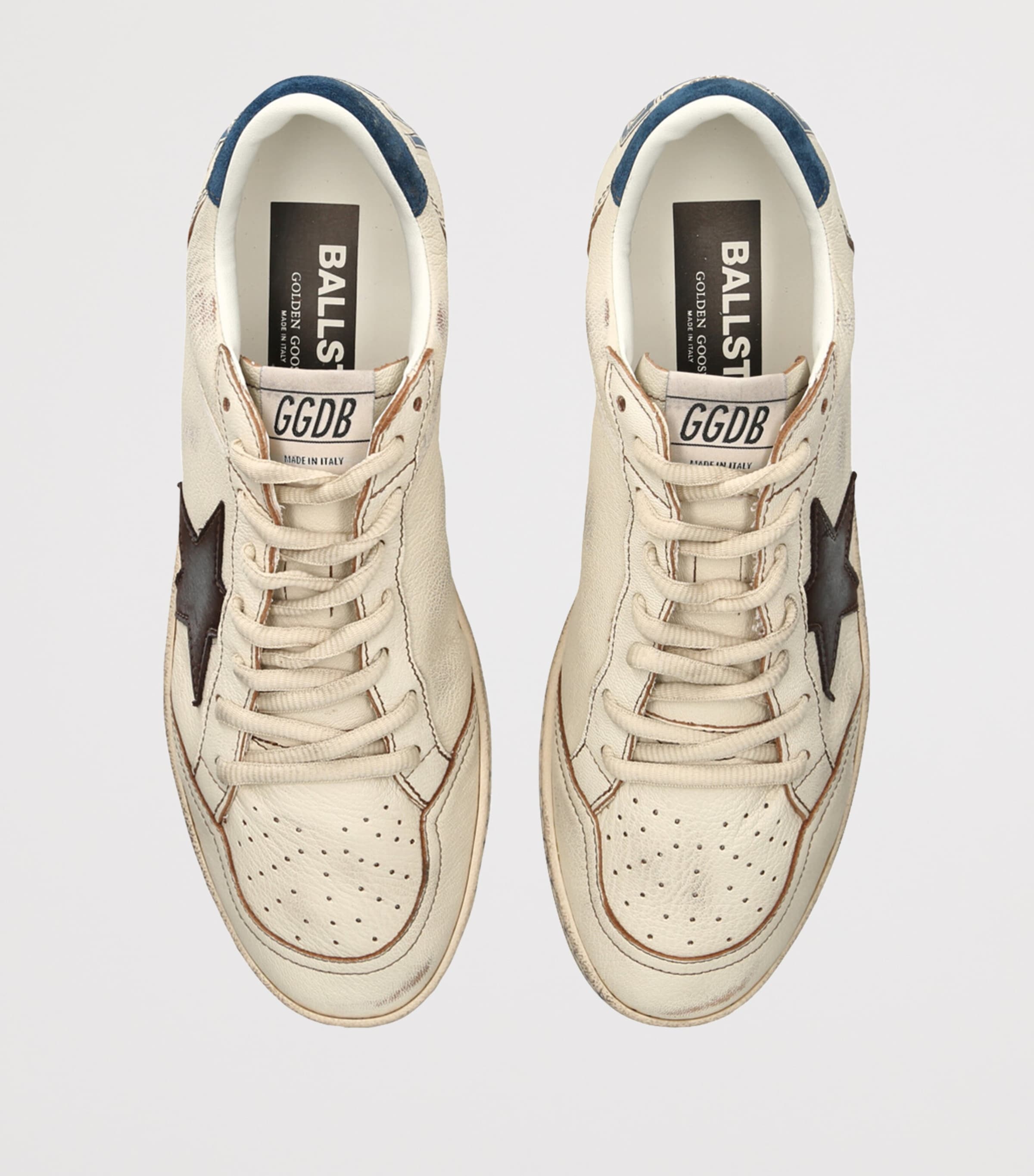 Leather Ball Star Sneakers WHITE/OTH Image 4