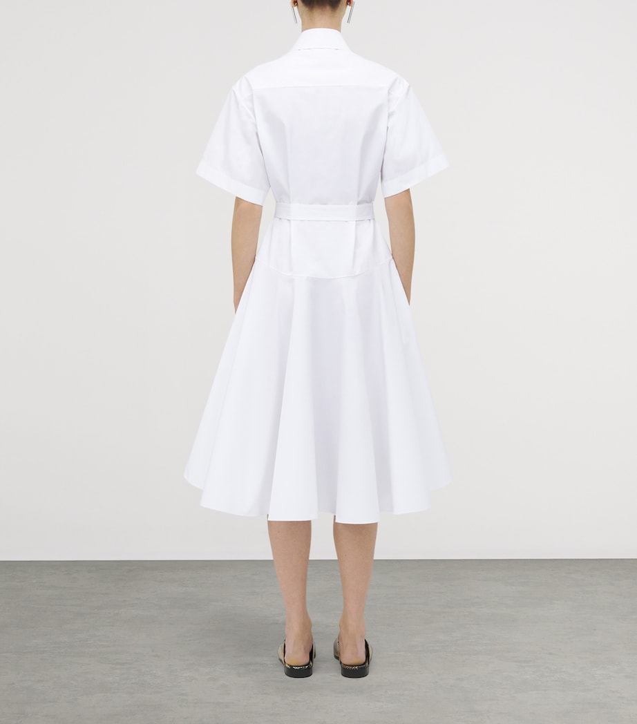 Poplin Midi Dress 9000 Image 4