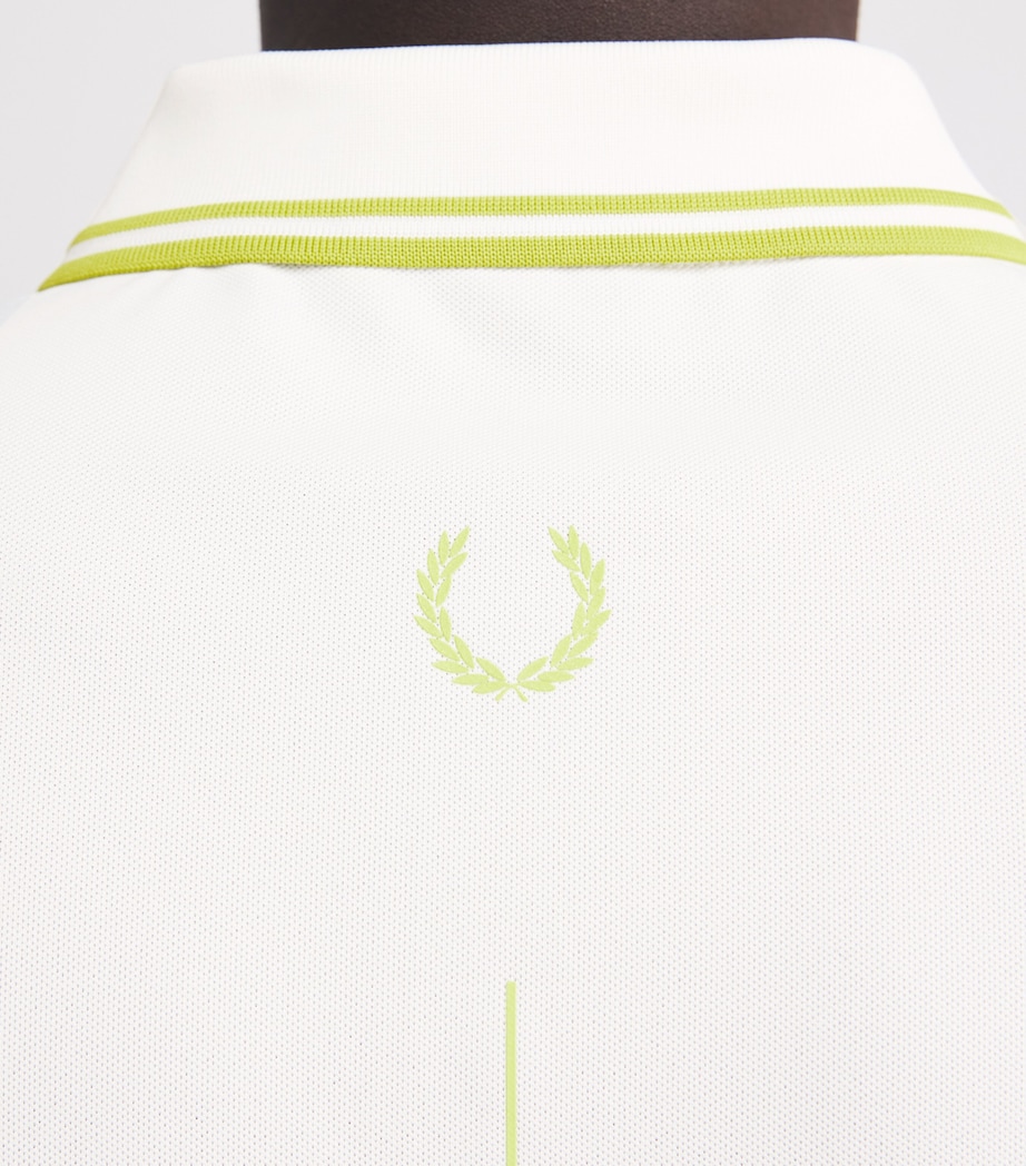 Fred Perry Mens Tennis Polo Shirt White Image 3