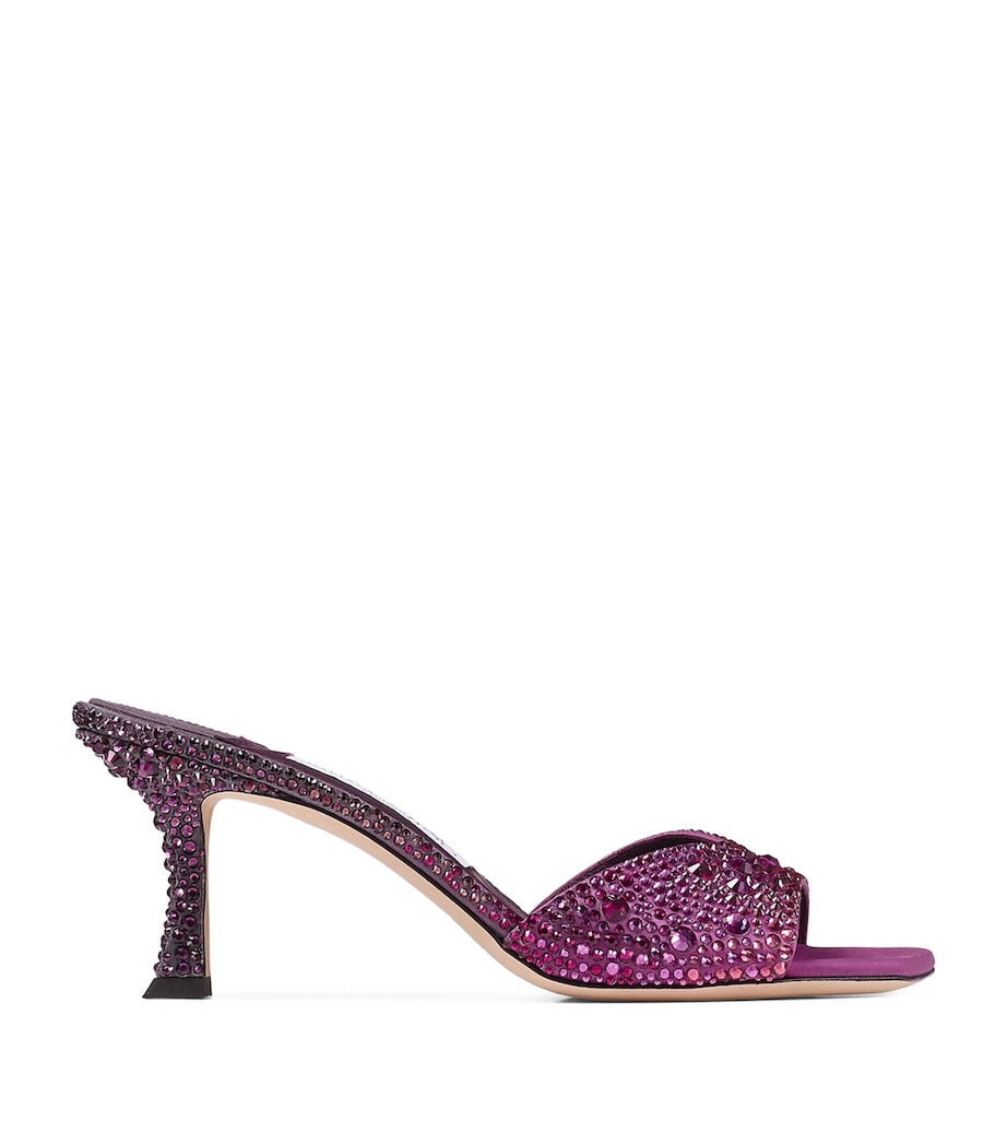 Skye 70 Embellished Mules WINTER BLOOM/VIOLET Image 1
