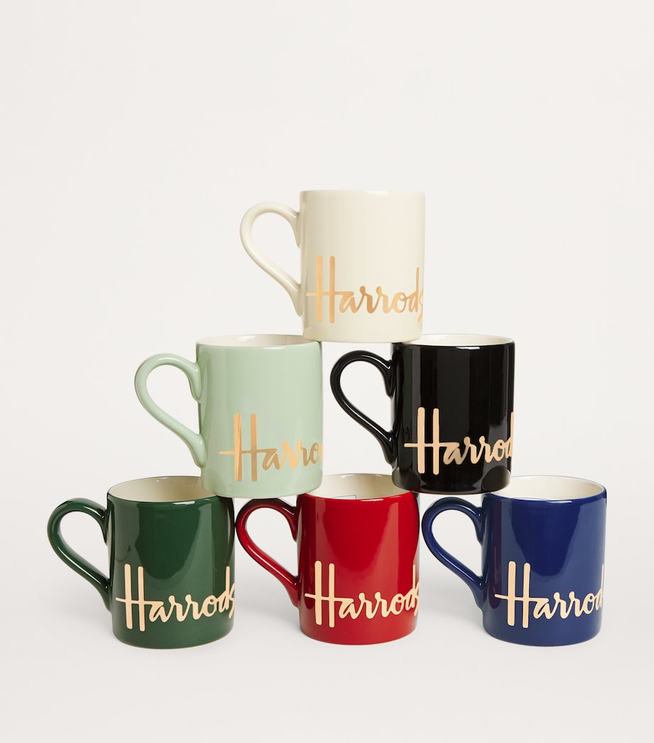 Harrods Logo Mug Green Image 2