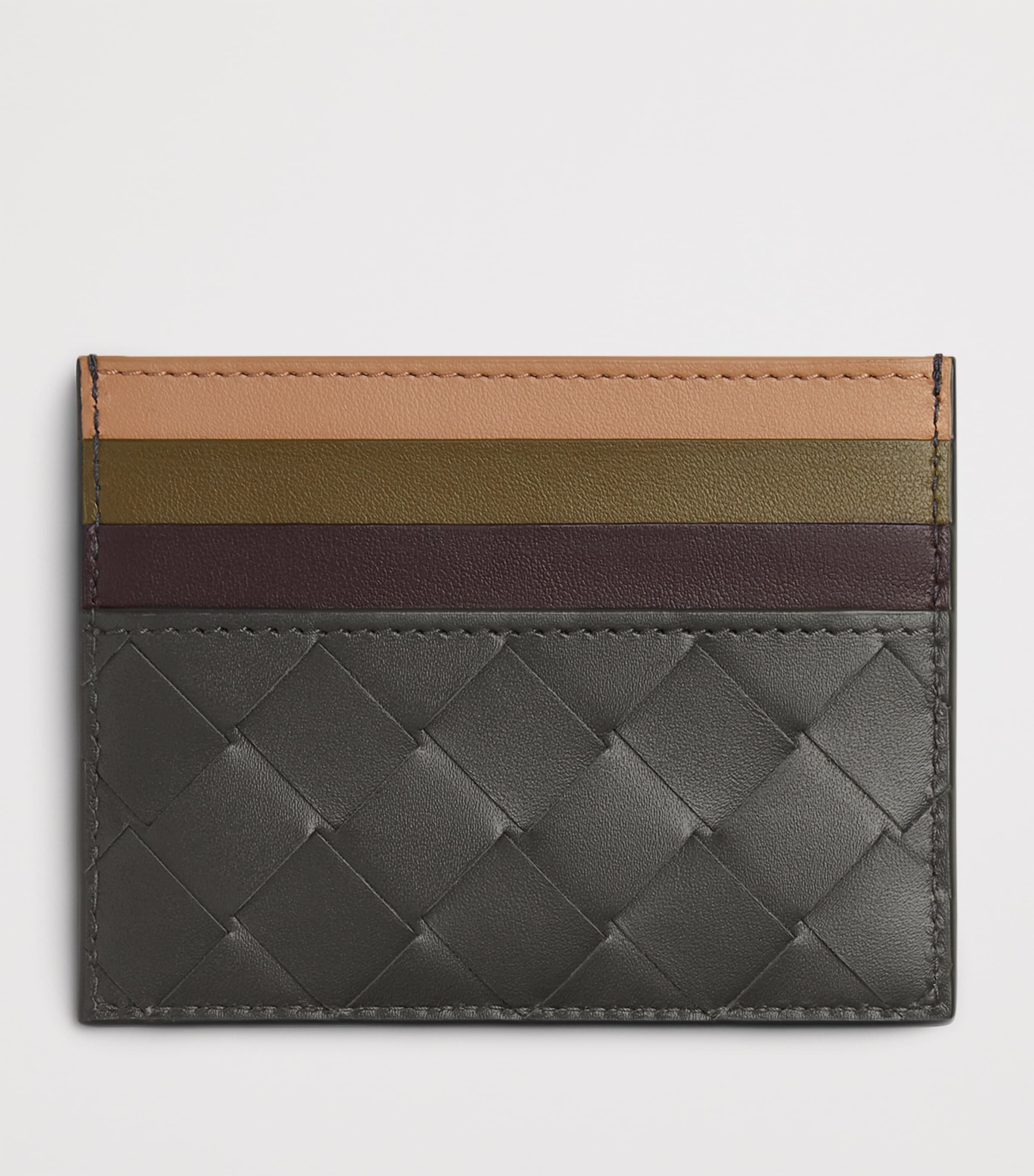 Leather Intrecciato Card Holder 1048 Image 2