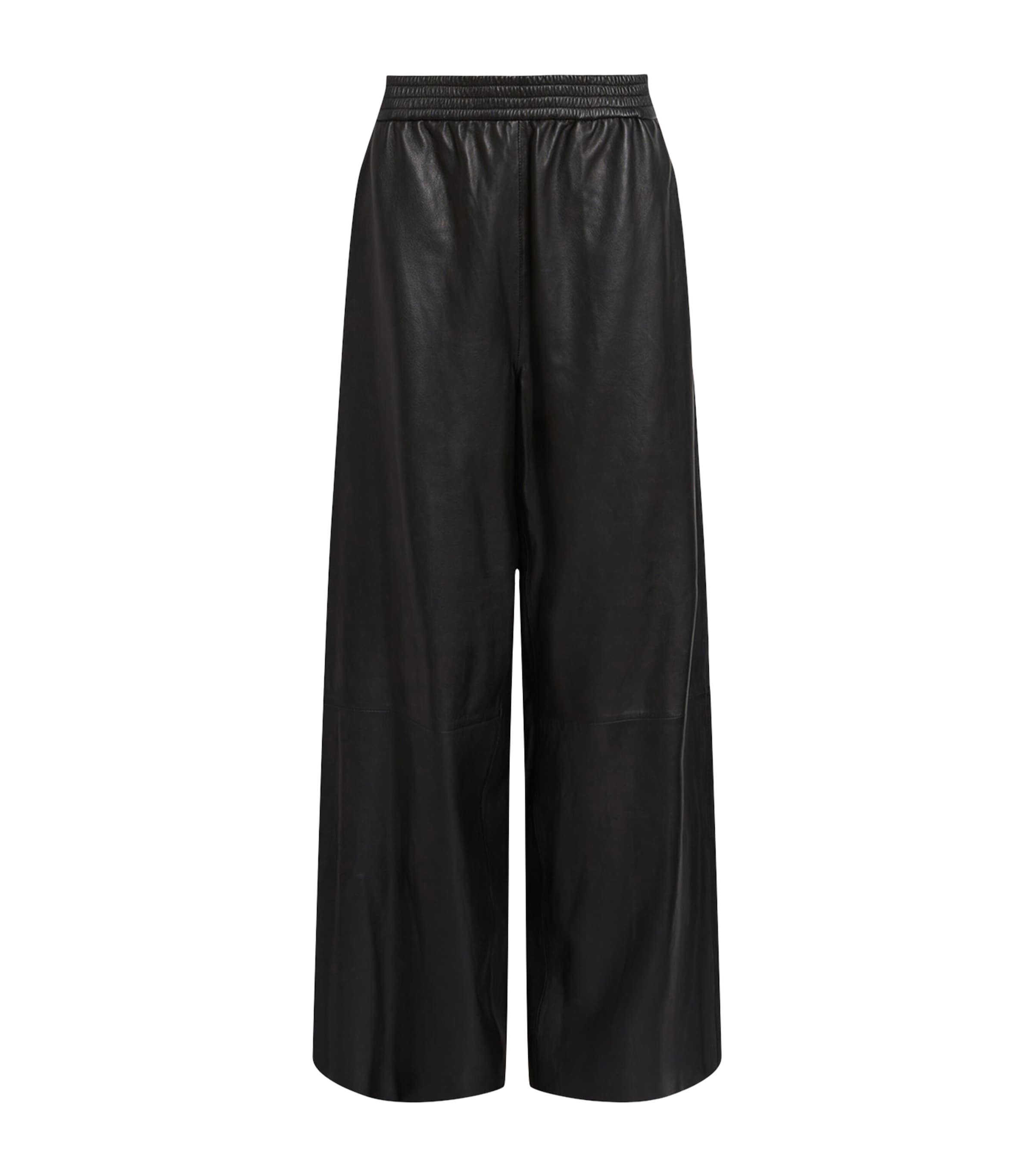 ALLSAINTS LEATHER ASPEN TROUSERS