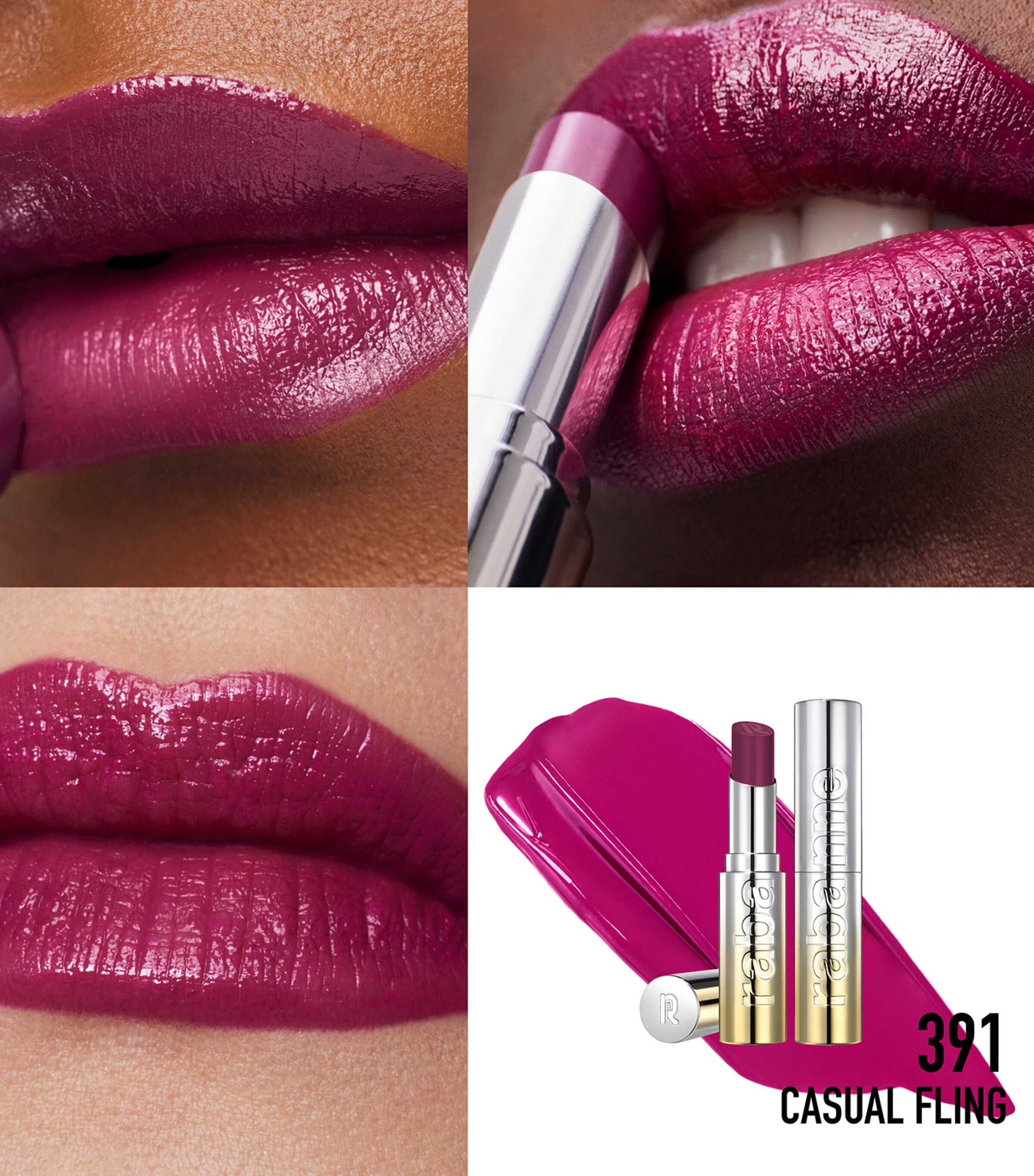 Dramalips Shiny Lipstick CASUAL FLING 391 Image 3