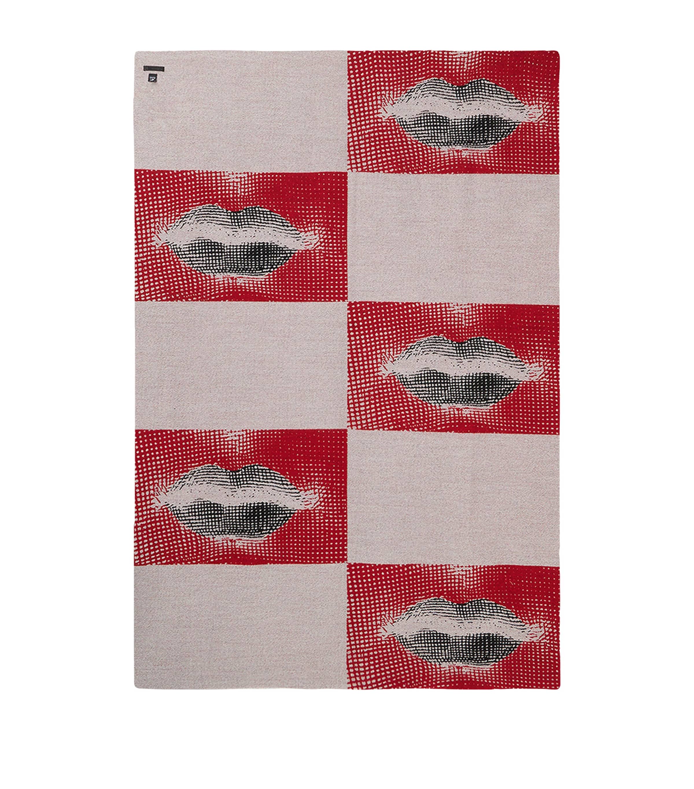 Fornasetti Kiss Throw