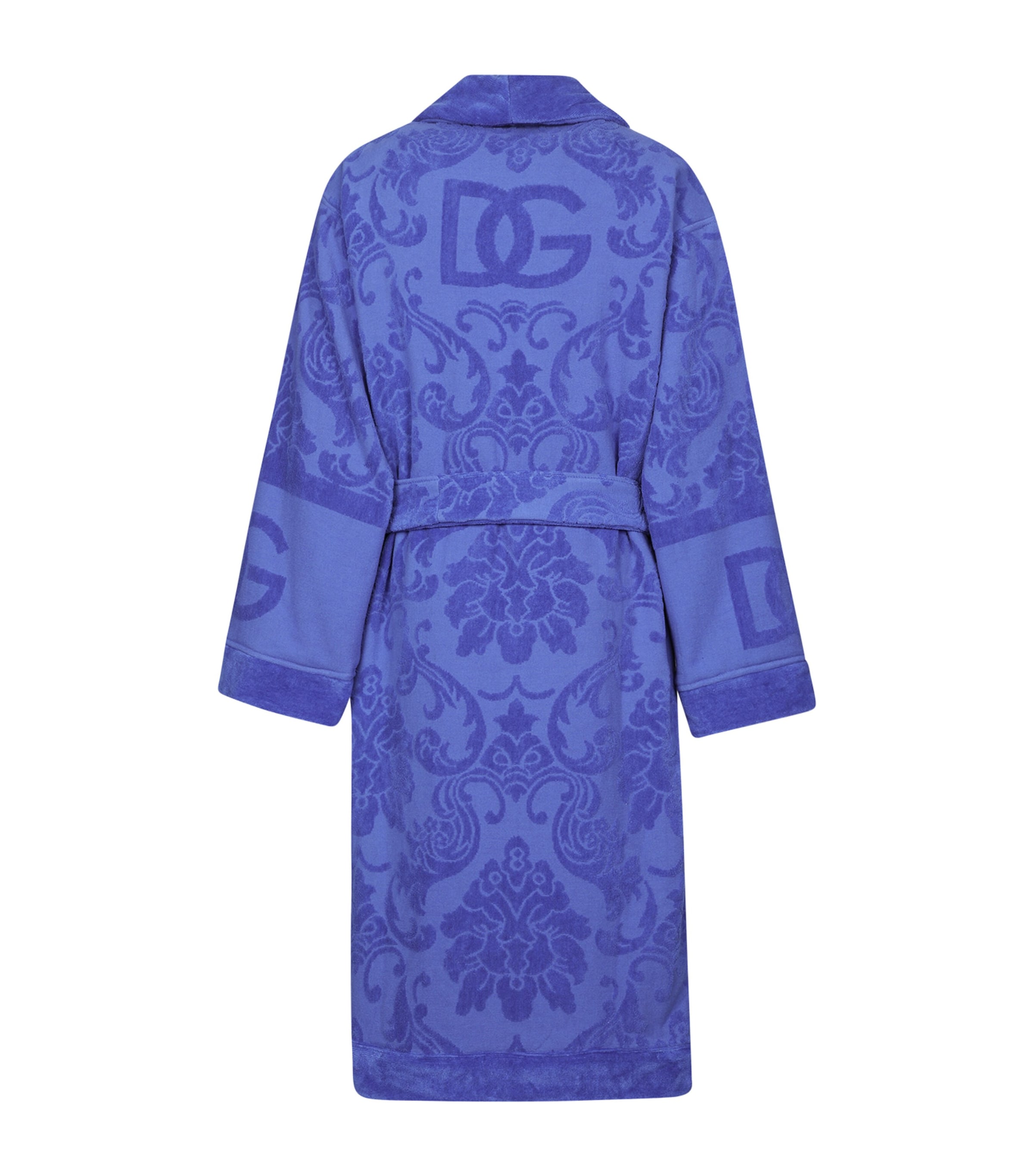 Terry Cotton DG Logo Robe U0018 BLU Image 2