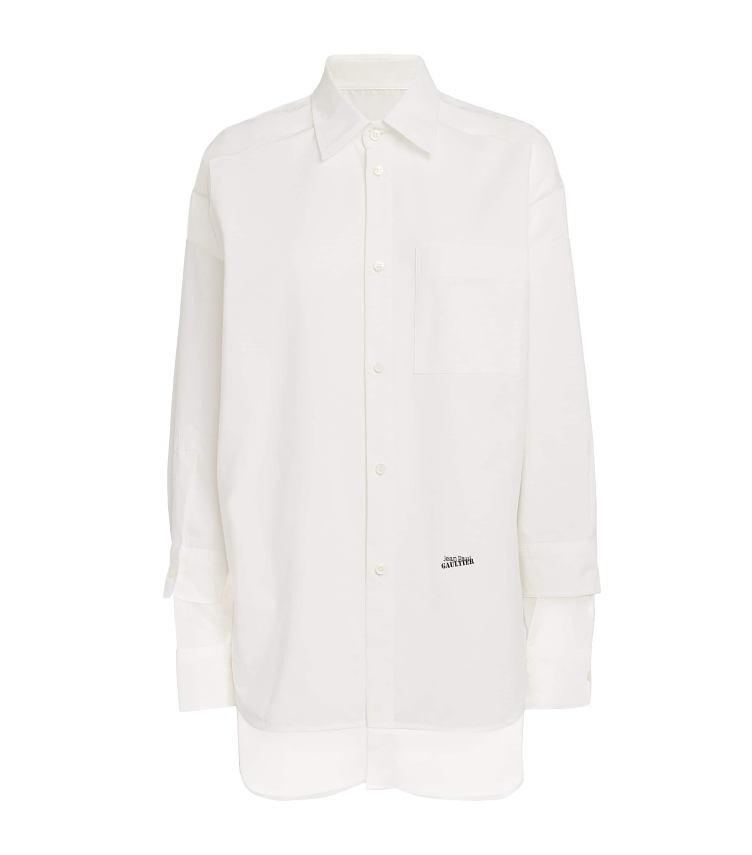 JEAN PAUL GAULTIER POPLIN PETIT GRAND SHIRT