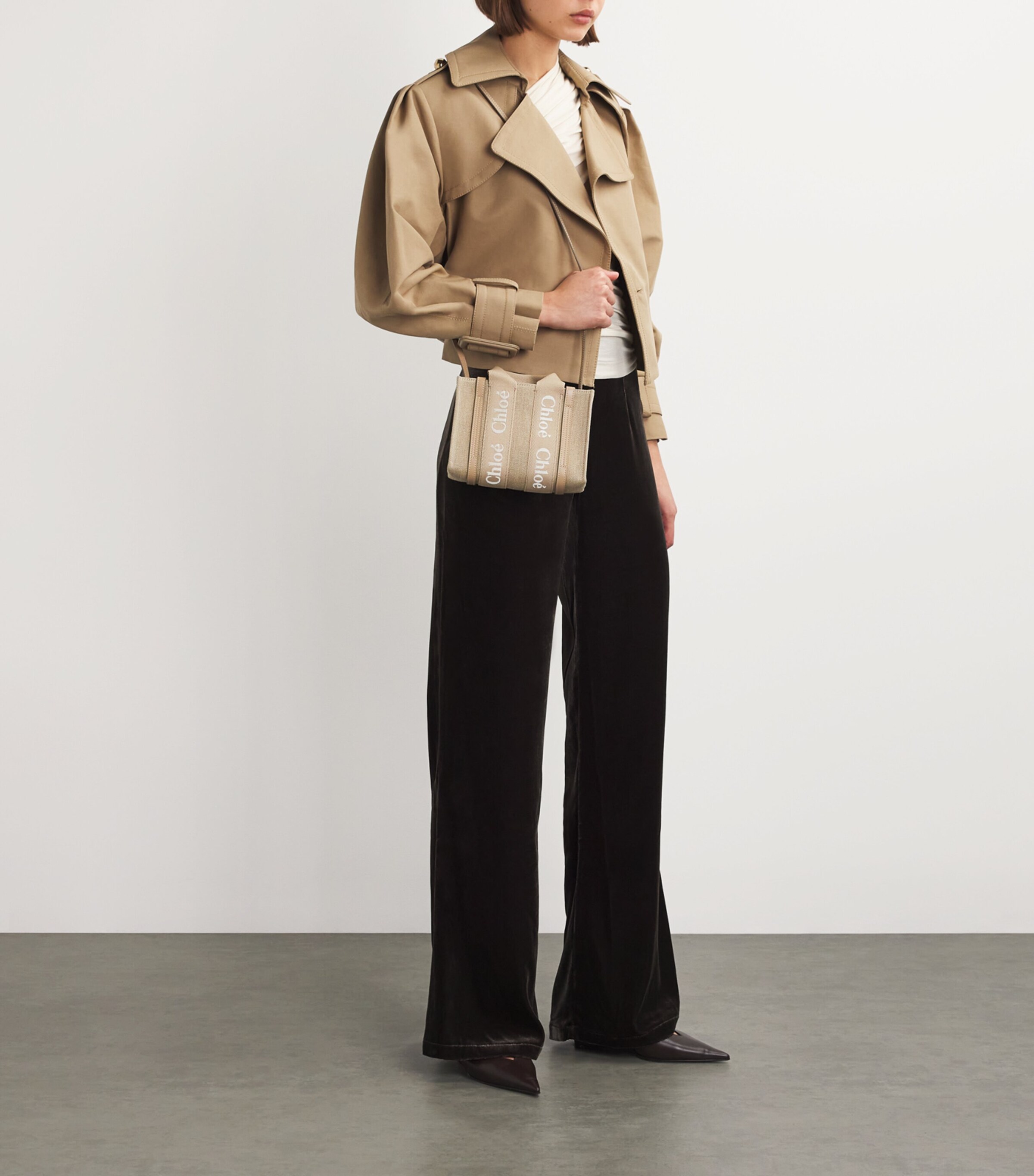 Chloé Mini Woody Tote Bag | Harrods US