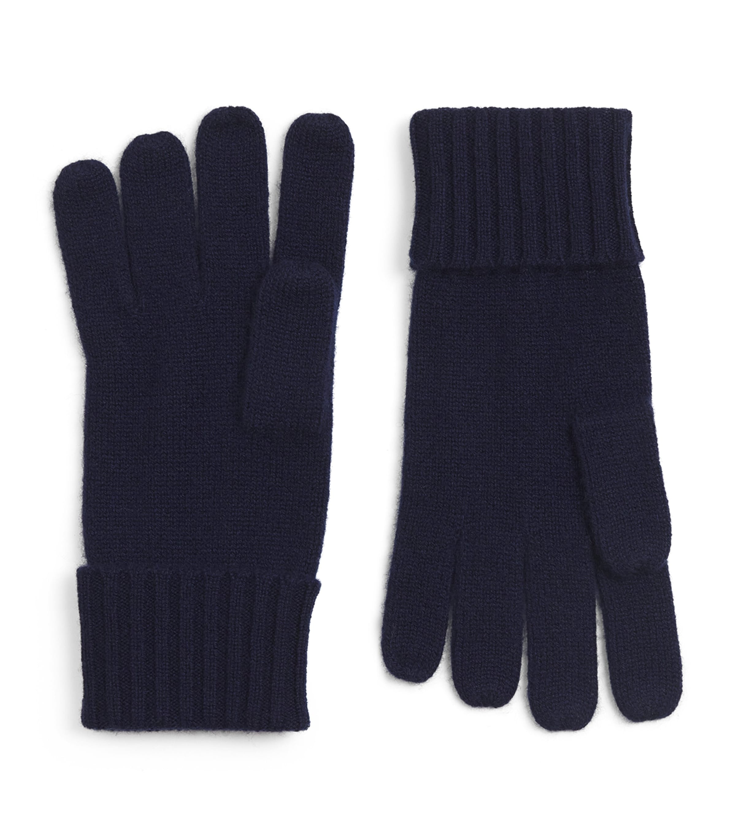 Harrods Men's Cashmere Gloves In Navy