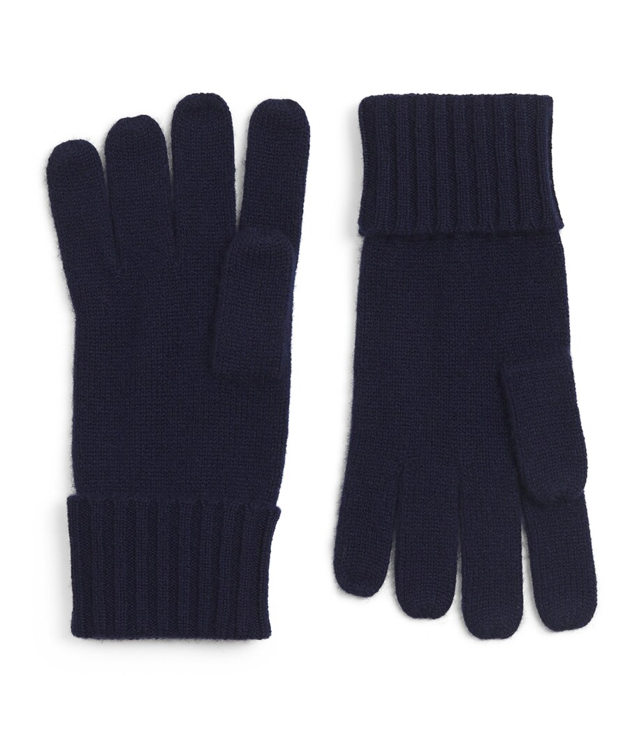 Harrods Men's Cashmere Gloves Cosmos Image 1