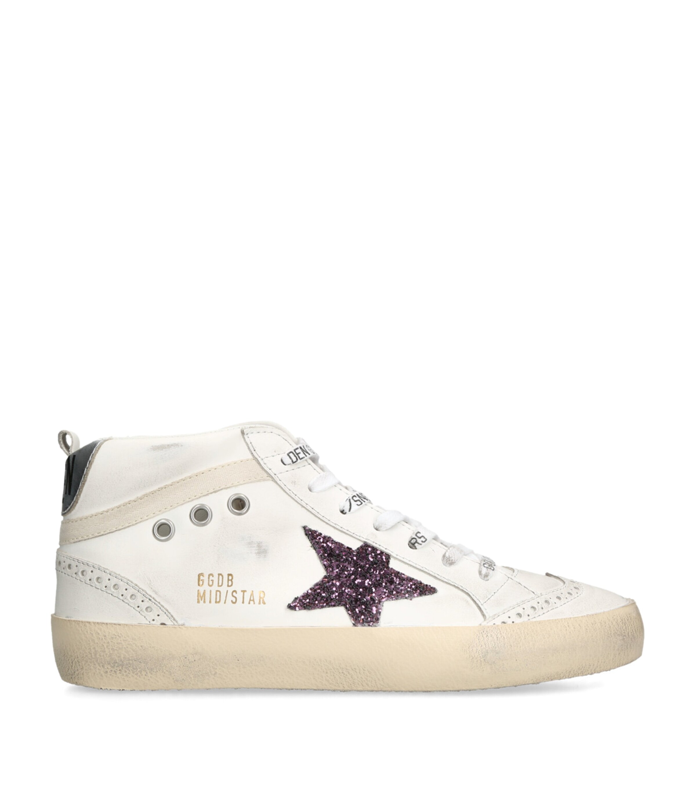 Golden Goose Leather Mid Star High-Top Sneakers | Harrods RS Golden Goose Leather Mid Star High-Top Sneakers | Harrods RS