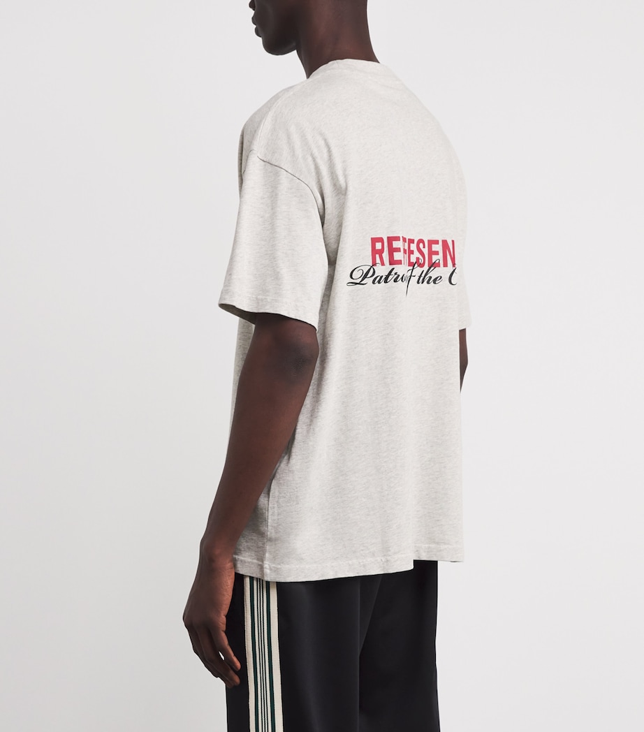 Cotton Patron Of The Club T-Shirt CREAM MARL Image 4