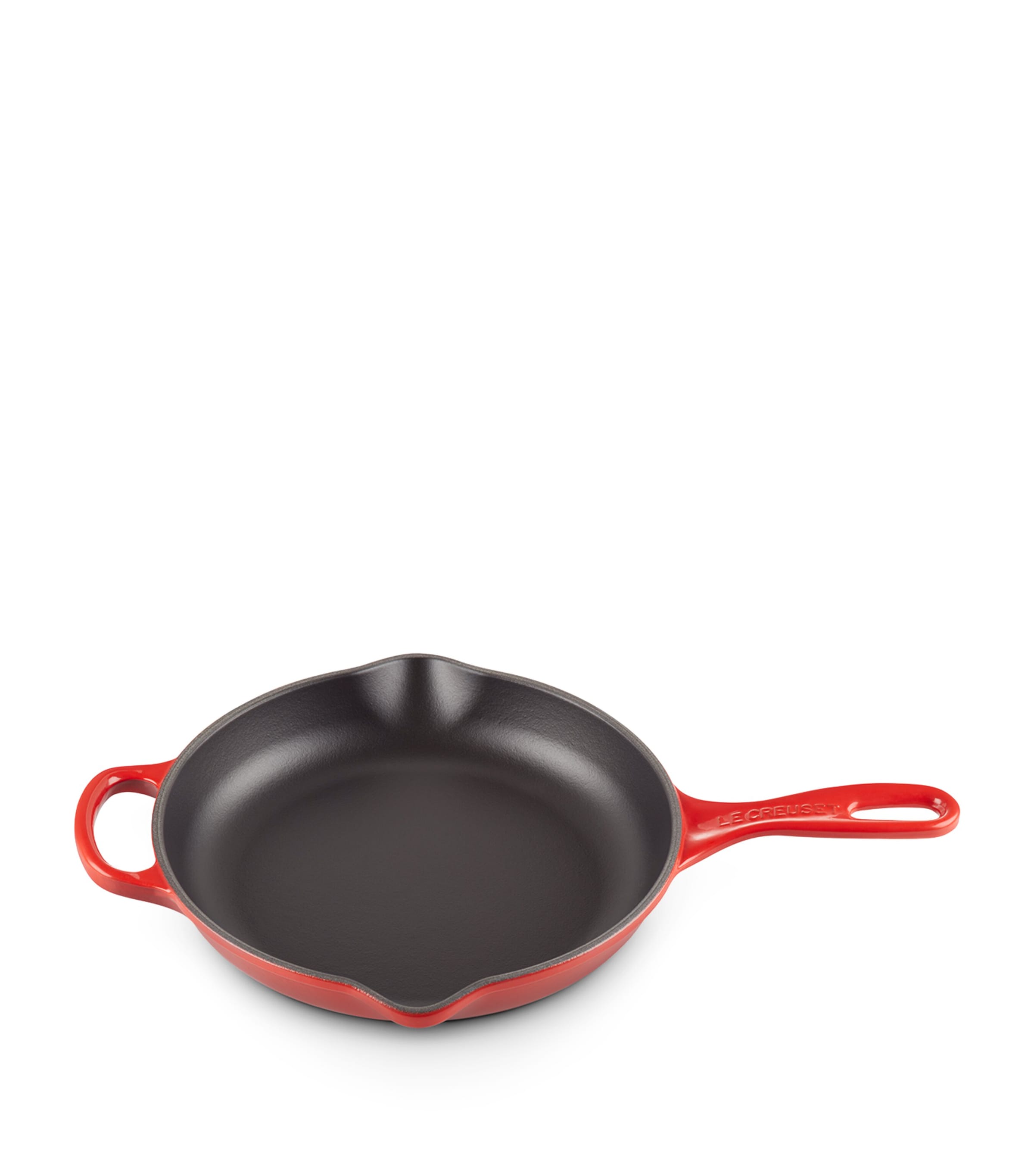 Le Creuset Cast Iron Skillet In Red