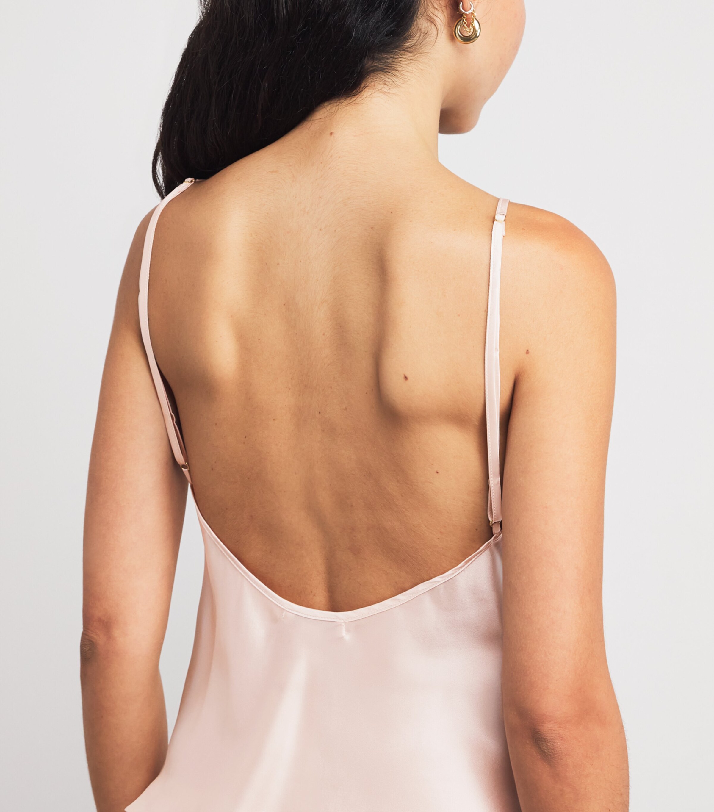 Gilda & Pearl Womens Silk Taylor Cami Top Perfume Pink Image 6