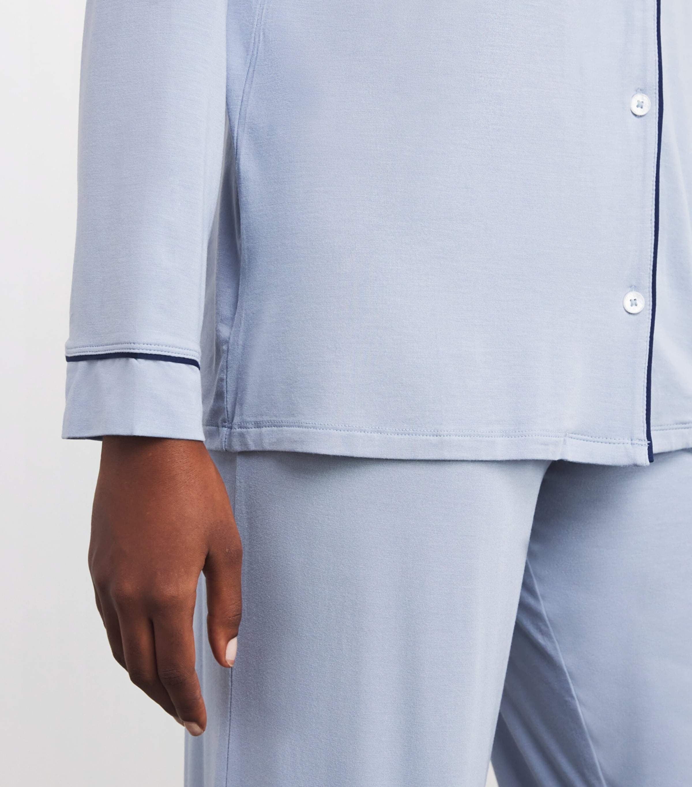 Gisele Pyjama Set GRAY DAWN/NAVY Image 6