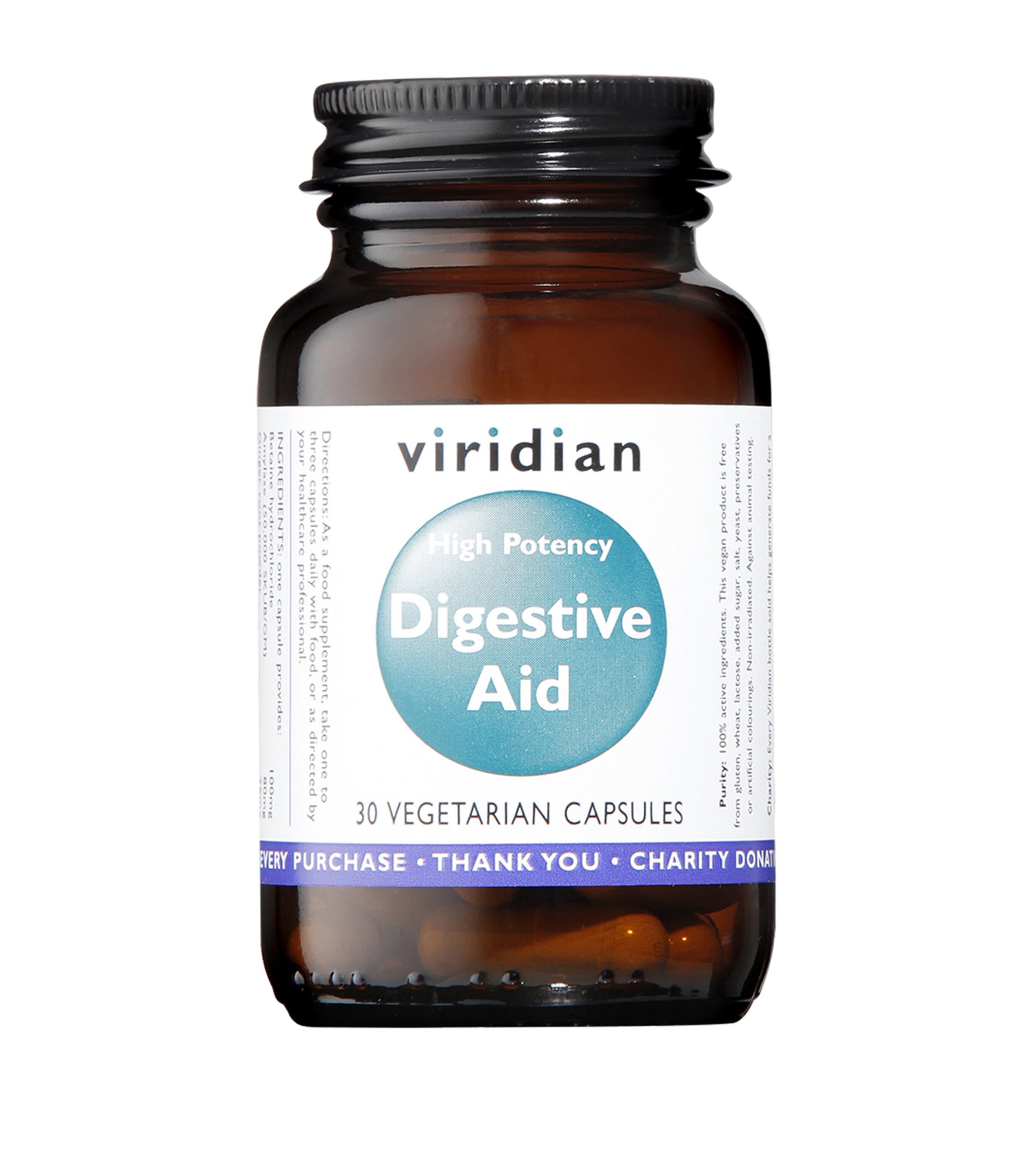 Viridian High Potency Digestive Aid