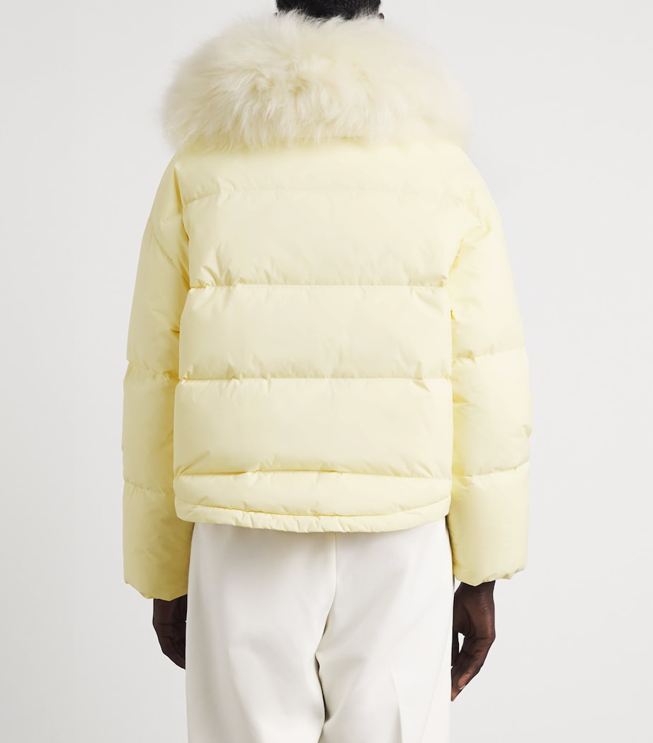 Yves Salomon Womens Down Technical Puffer Jacket Image 5