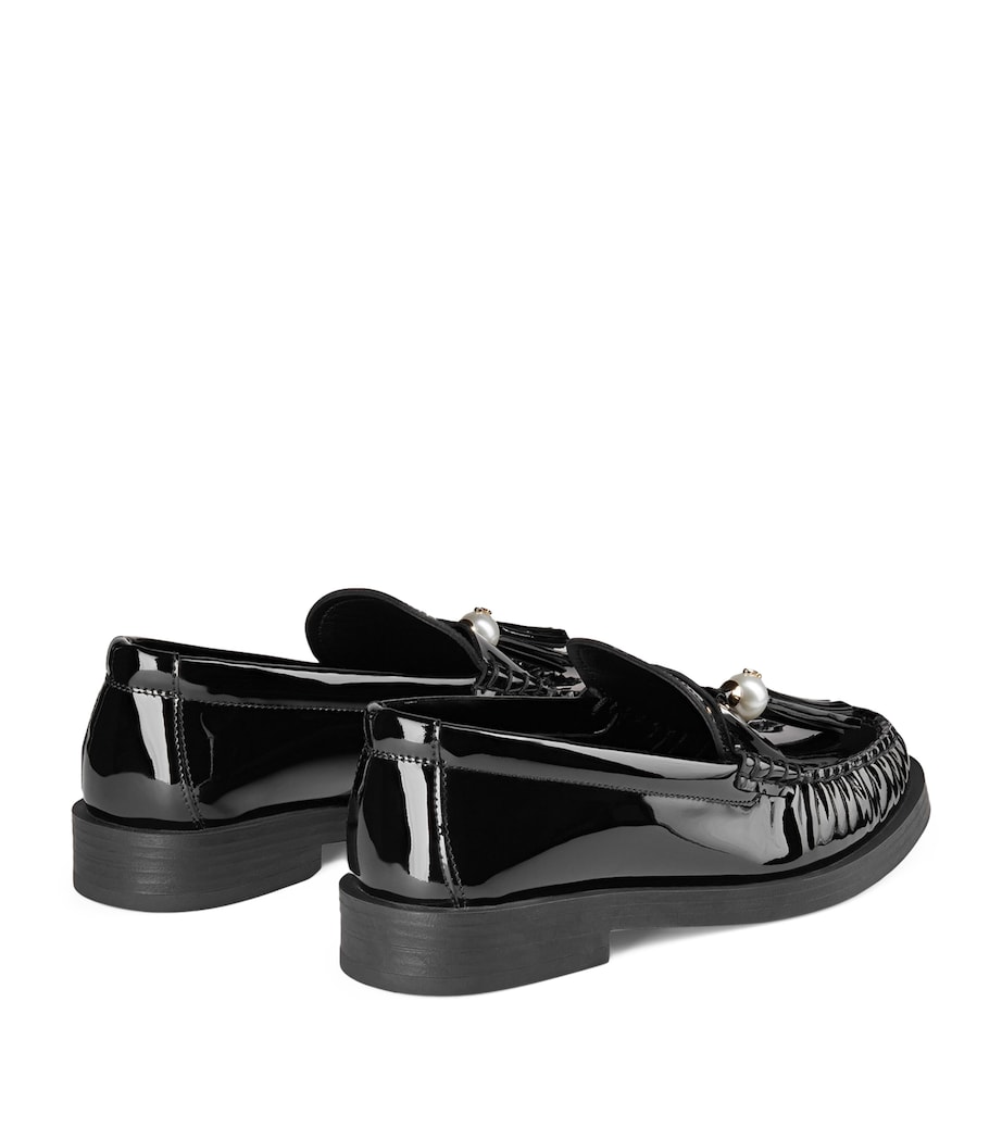 Patent Leather Addie Loafers BLACK Image 2