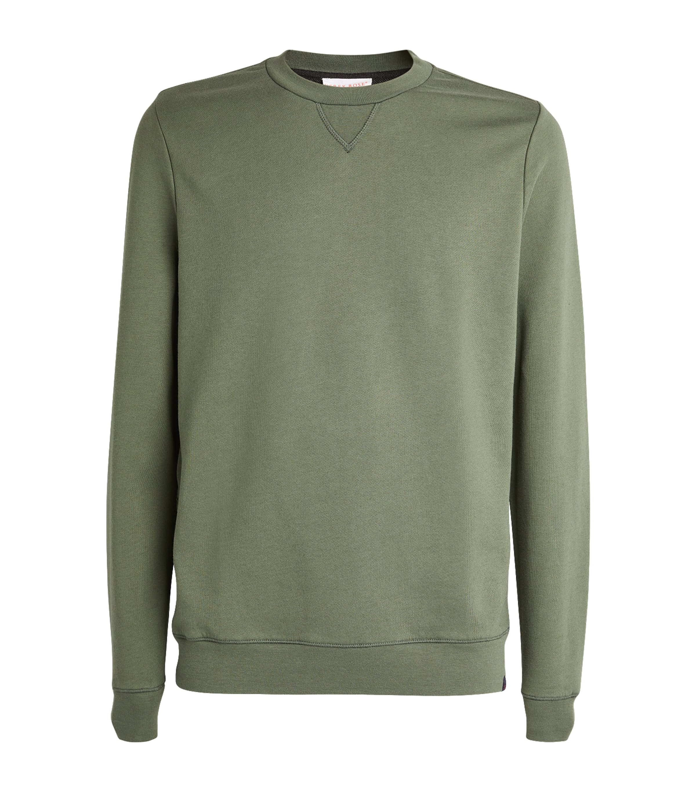 Derek Rose Quinn Cotton And Modal-blend Jersey Sweatshirt In Green