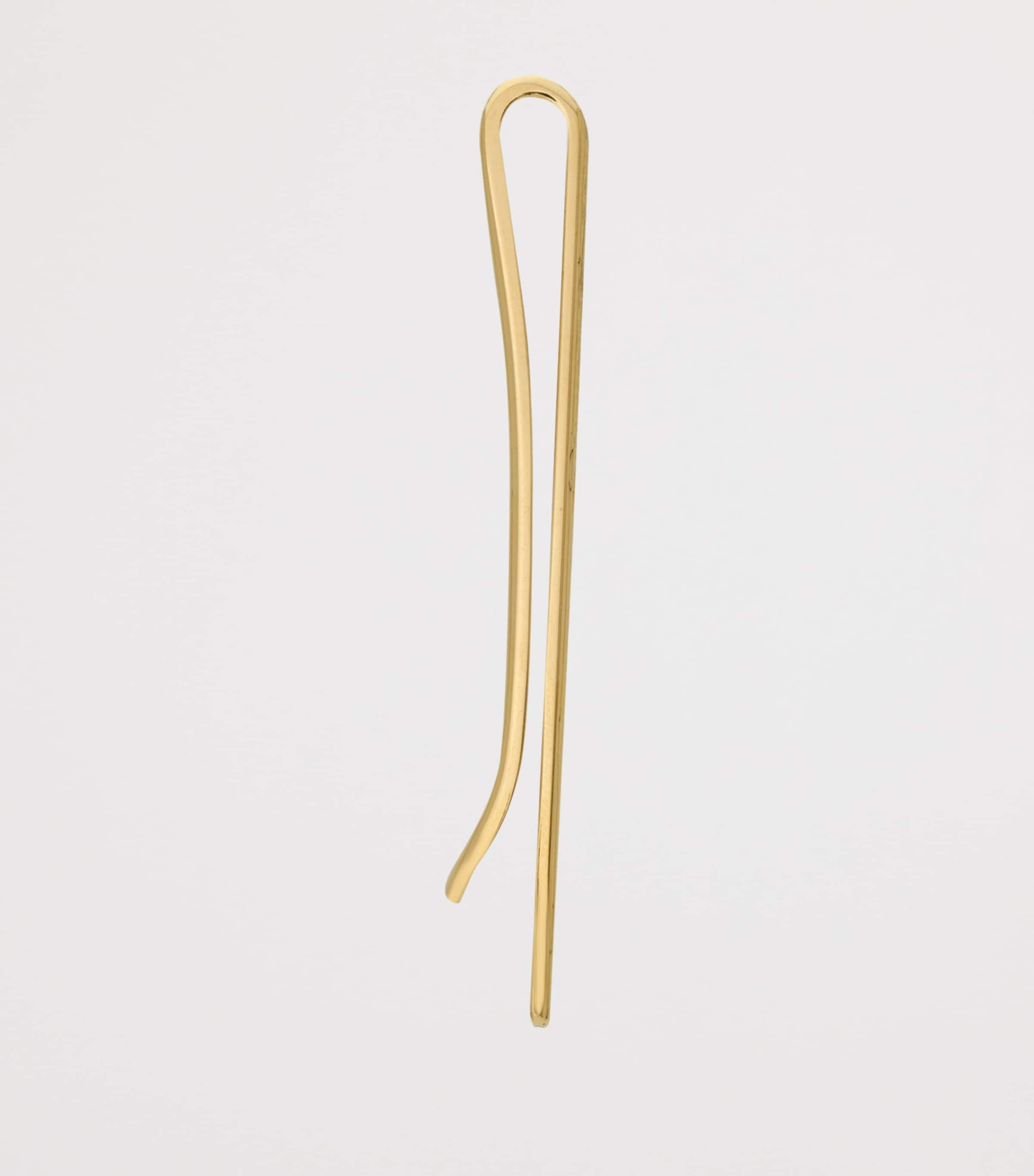 Saint Laurent Striated Tie Clip Image 3