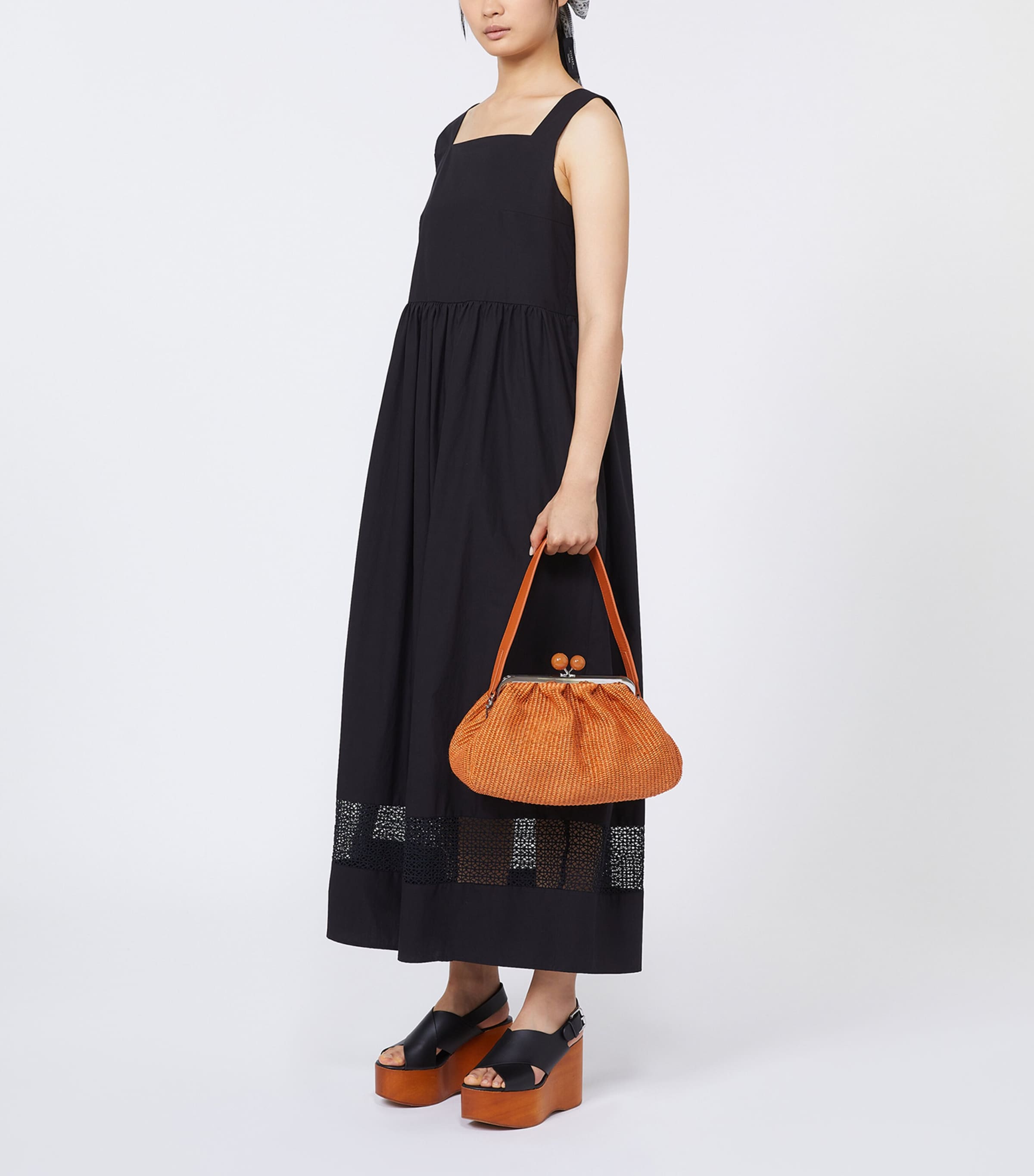ハナ＊マルコ Weekend Max Mara Pink Woven Pasticcino Clutch Bag | Harrods US