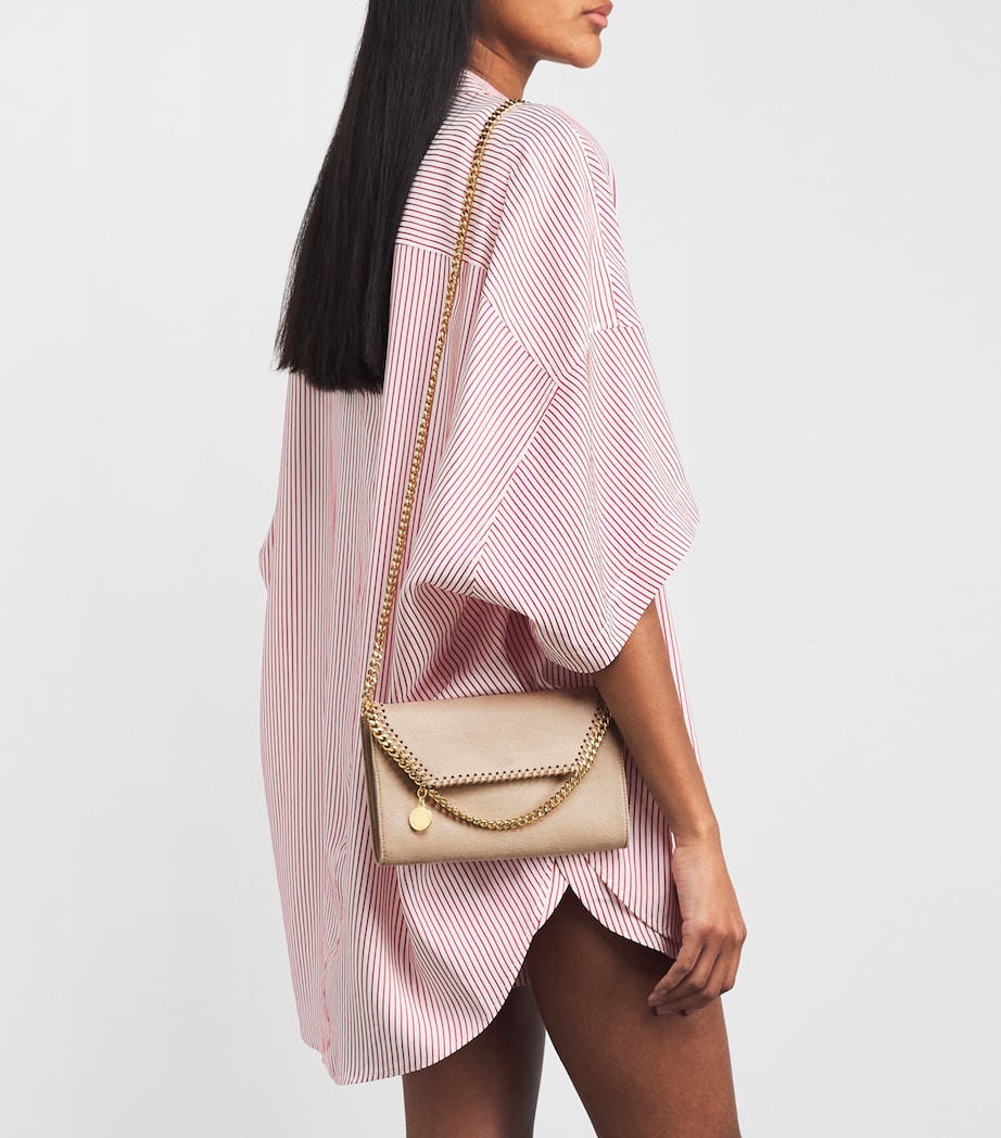 Stella McCartney Mini Falabella Cross-Body Bag Butter Cream Image 2