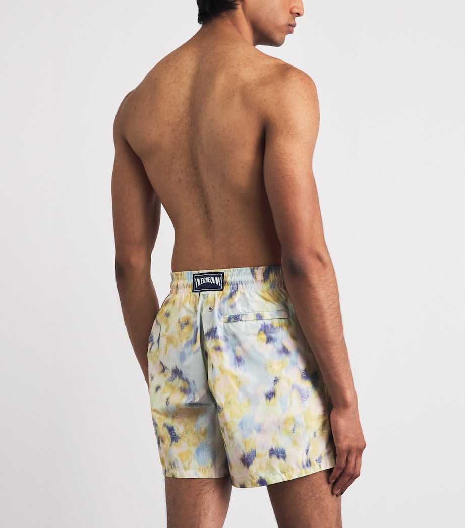 Vilebrequin Mens x Maison BUCOL Moopea Swim Shorts Macaron Image 4