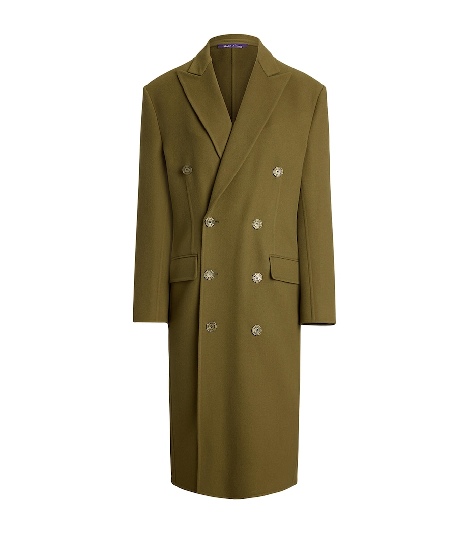 Wool-Cashmere Adalaide Coat MOSS Image 1