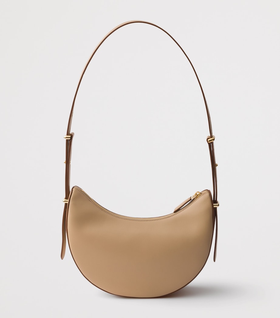 Leather Arqué Shoulder Bag F0036 Image 3