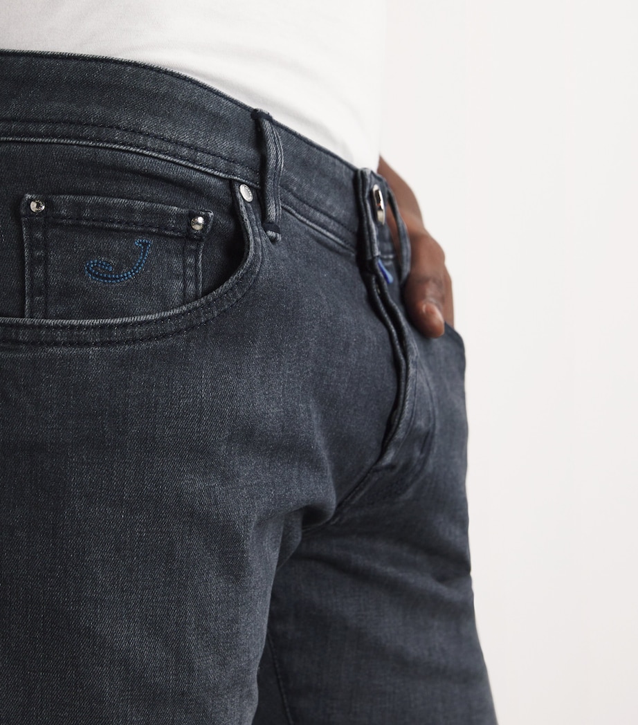 Lizardskin-Patch Nick Slim Jeans 941D Image 6