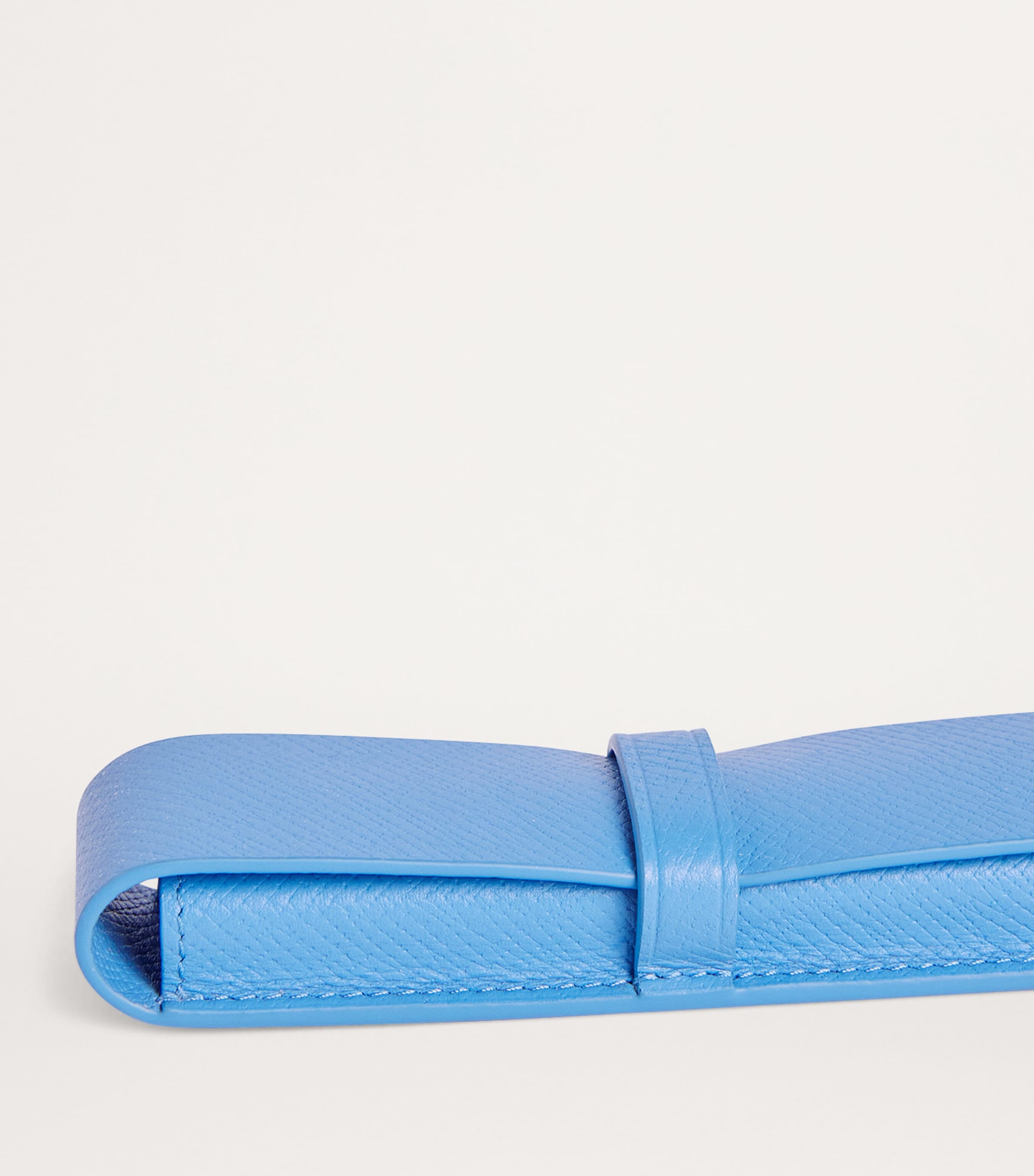 Leather Pen Sleeve BLUE Image 6