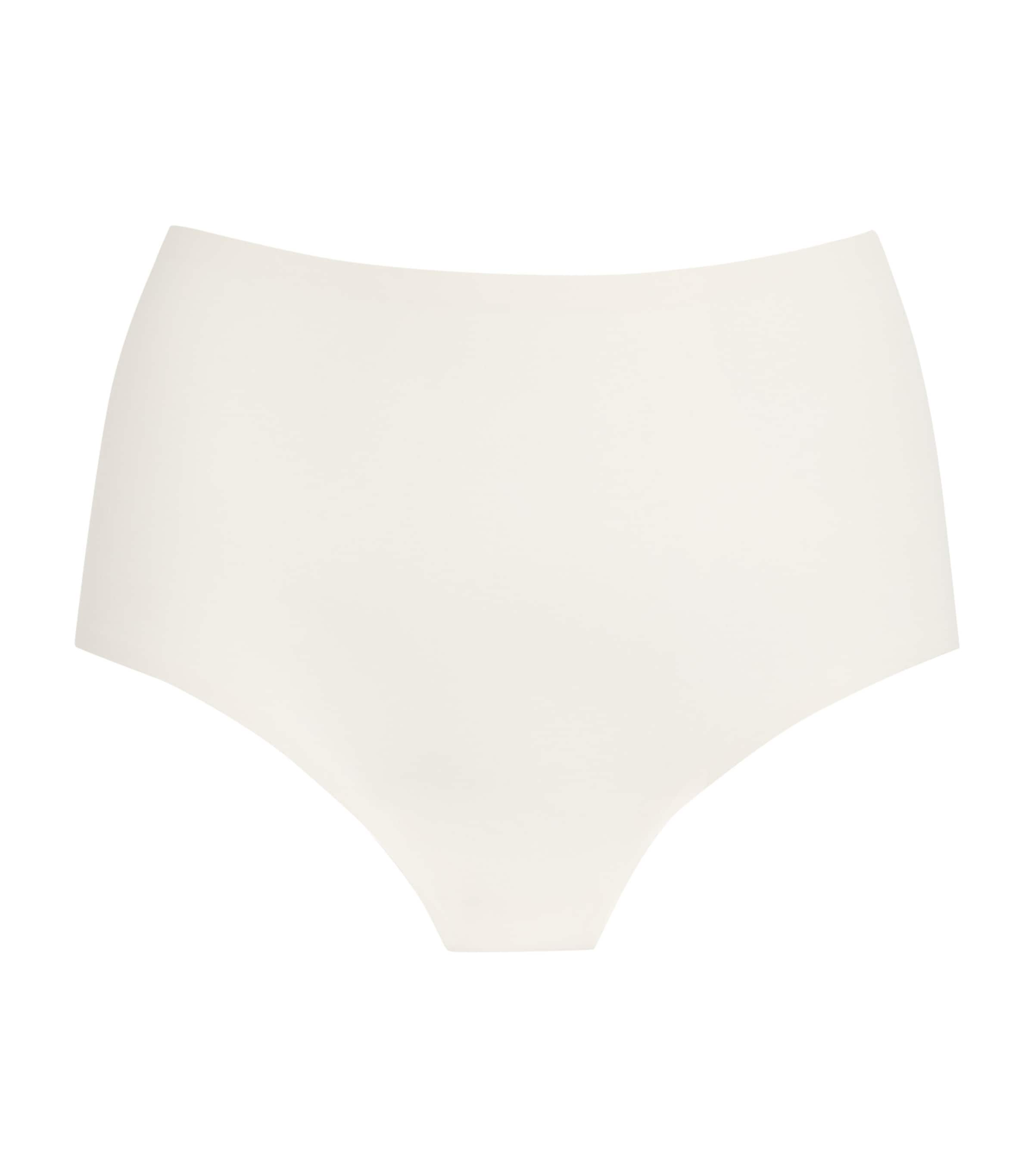 Chantelle Womens SoftStretch High-Waist Briefs Ivory Image 1
