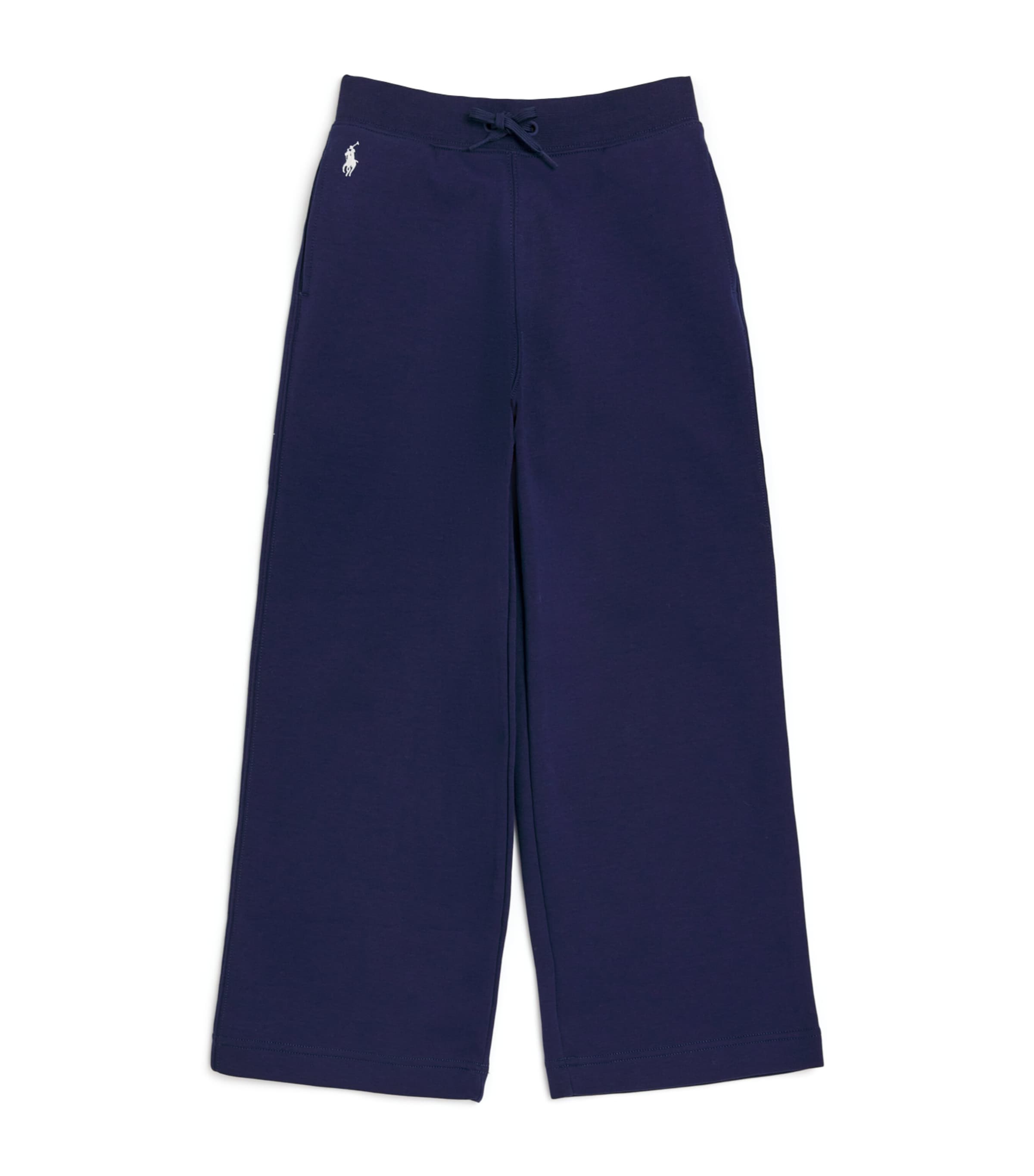 Cotton-Blend Wide-Leg Sweatpants (7-14 Years) NAVY Image 1