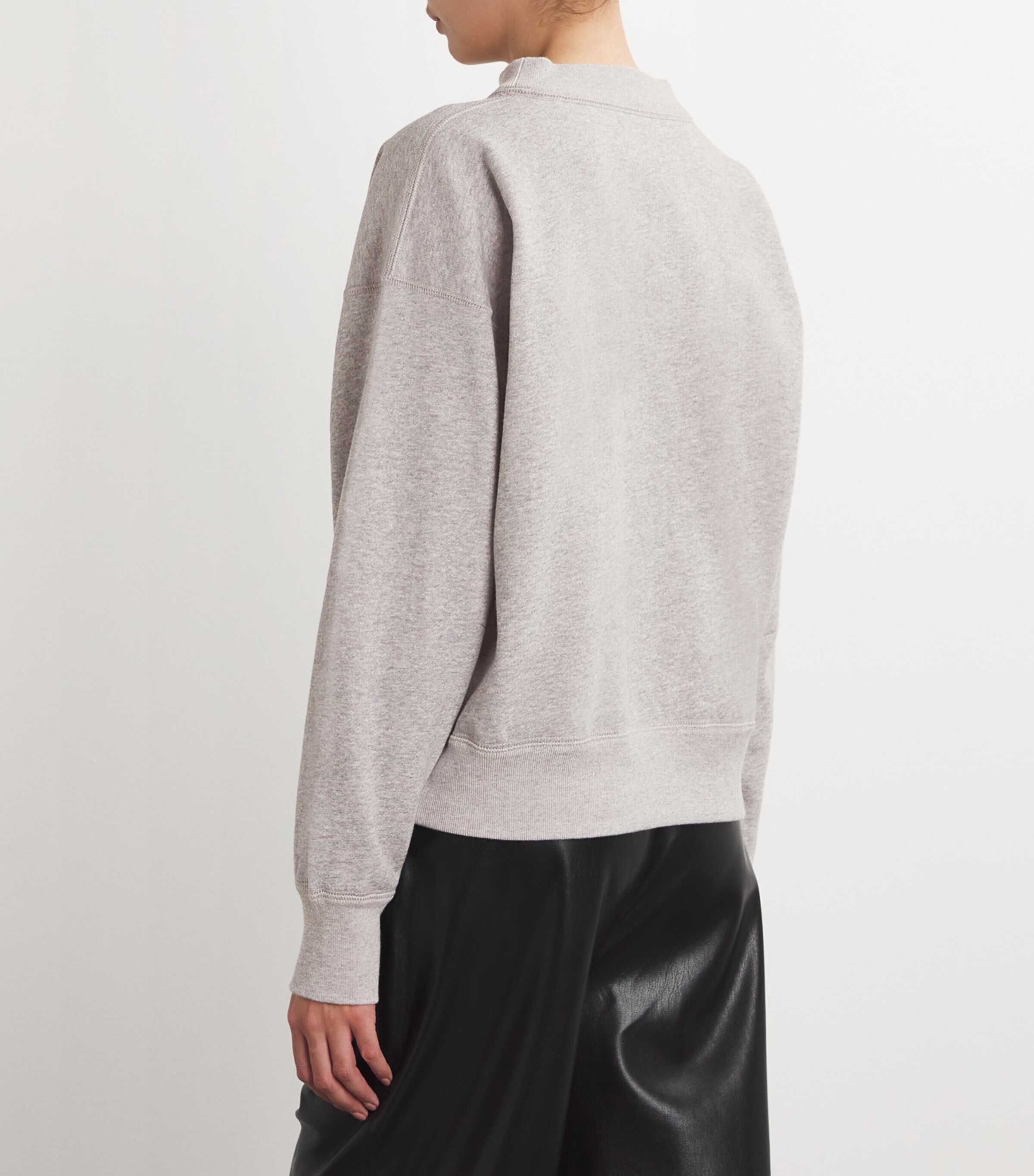 その他 ISABEL MARANT ETOILE Slate cotton Moby sweatshirt MOBY SWEATSHIRT Woman slate | ISABEL MARANT Official online
