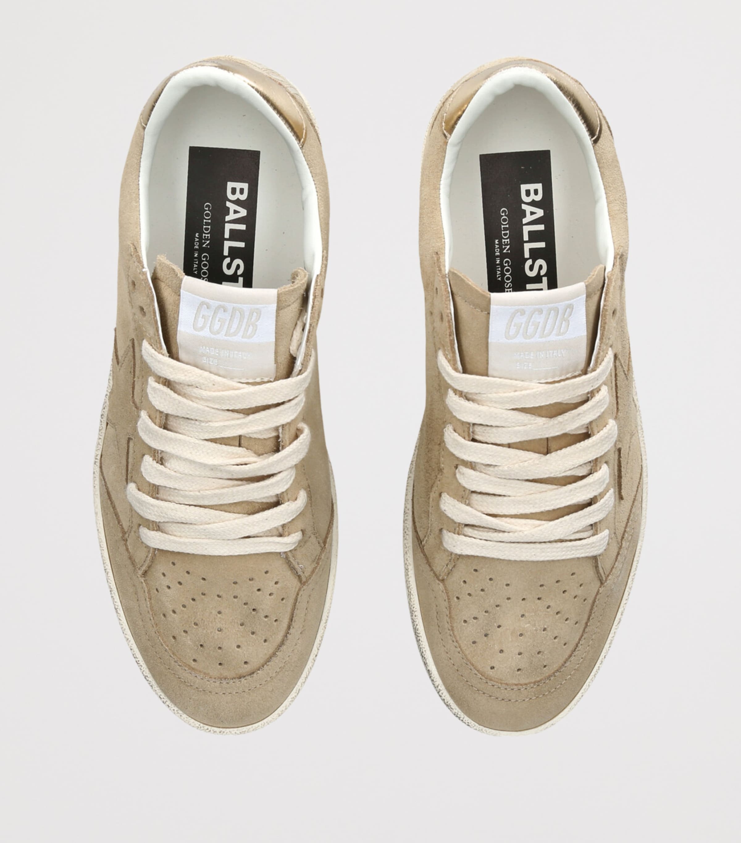 Suede Ball Star Sneakers BEIGE COMB Image 4