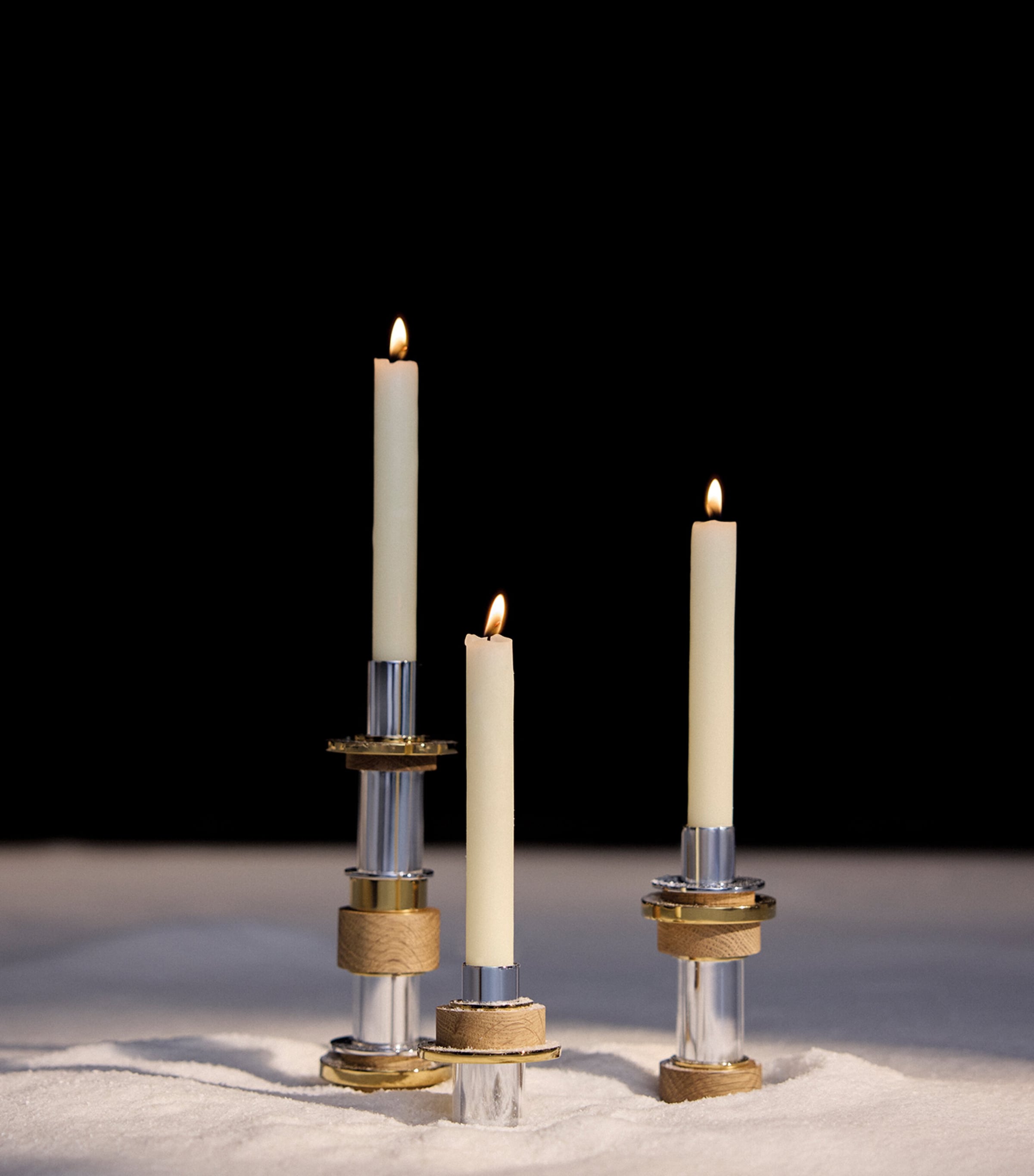 Christofle Myriade Candle Holder Silver Image 5
