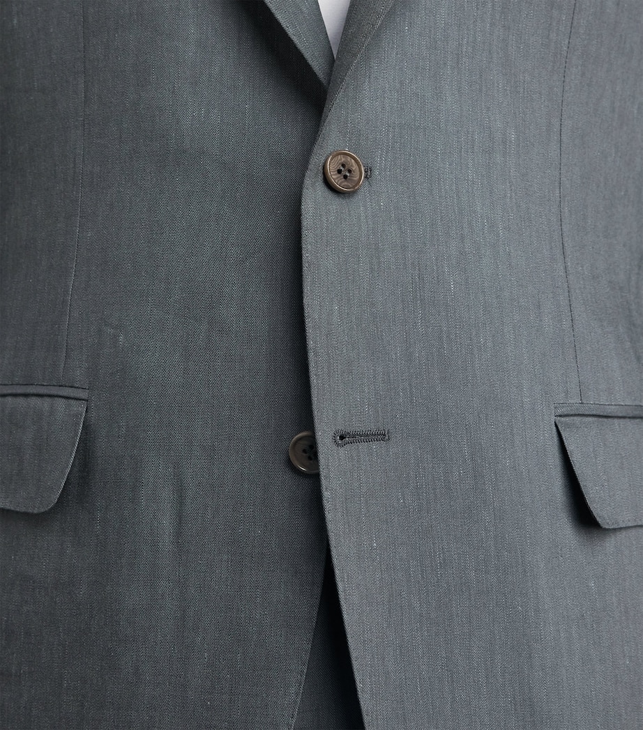 Linen-Wool 2-Piece Suit 111 Image 6