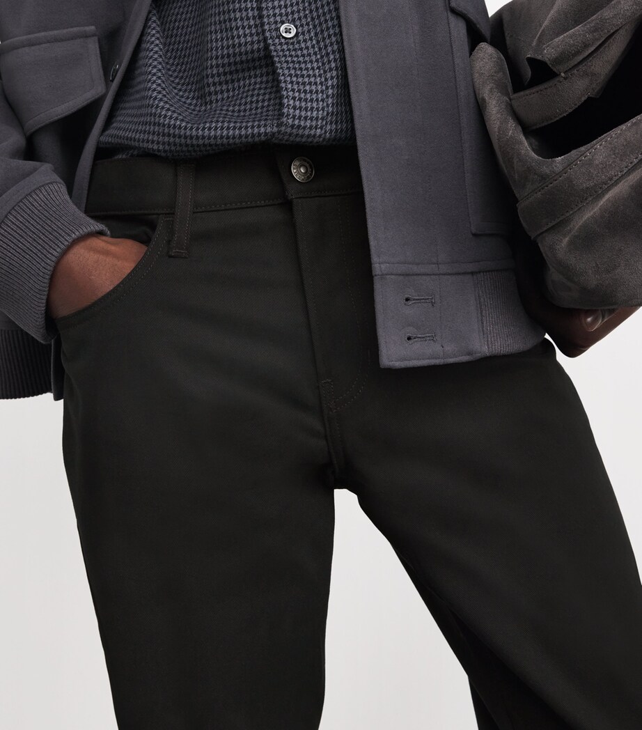 Transcend Vintage Doheny Straight Jeans BLACK SHADE Image 6