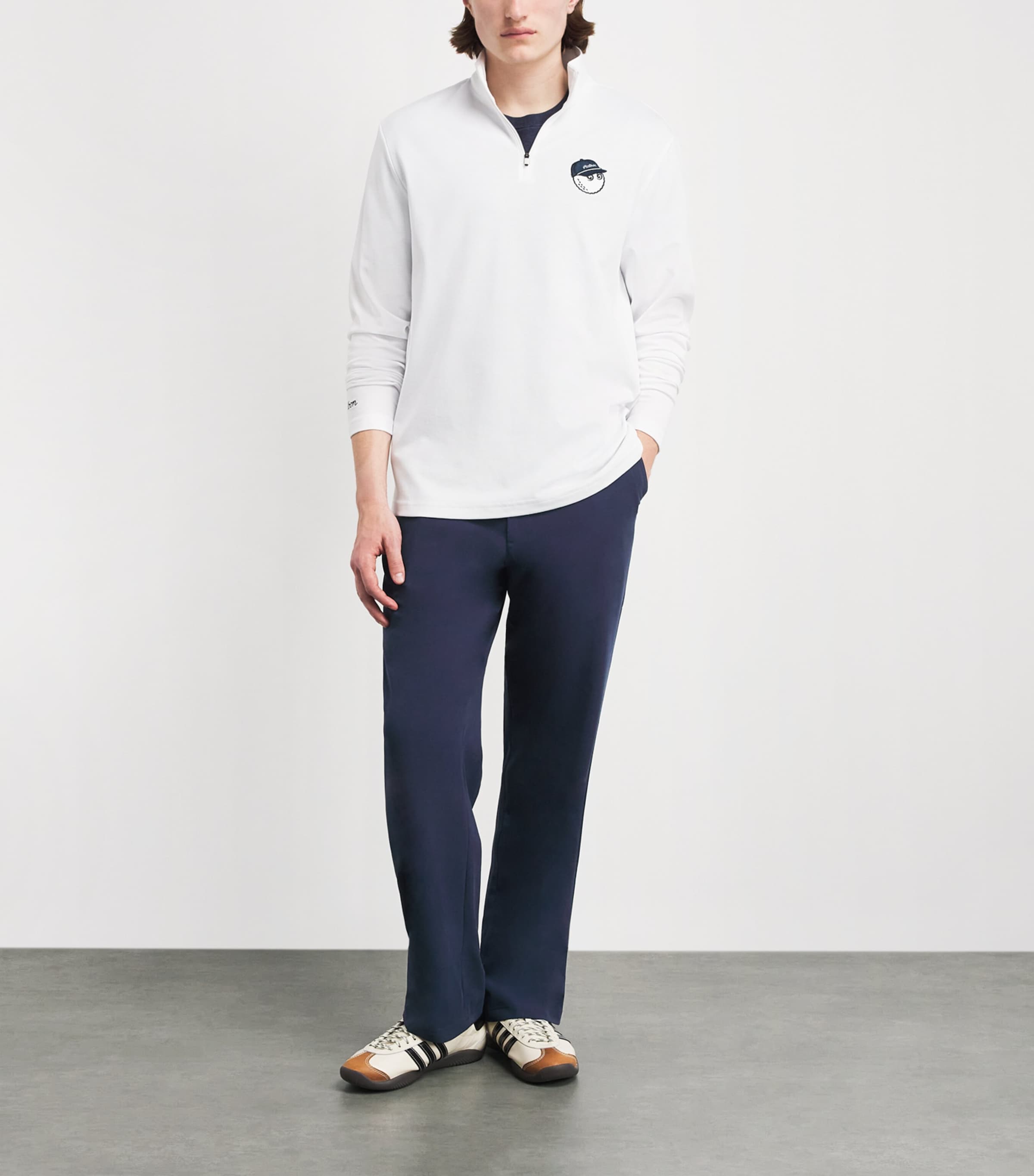 Malbon Mens Coolcore Condor Trousers Navy Image 2