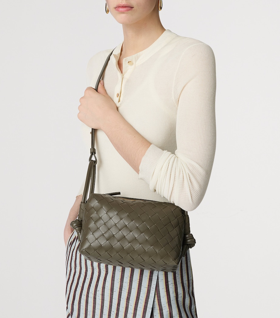 Small Leather Loop Top-Handle Bag 3230 Image 2