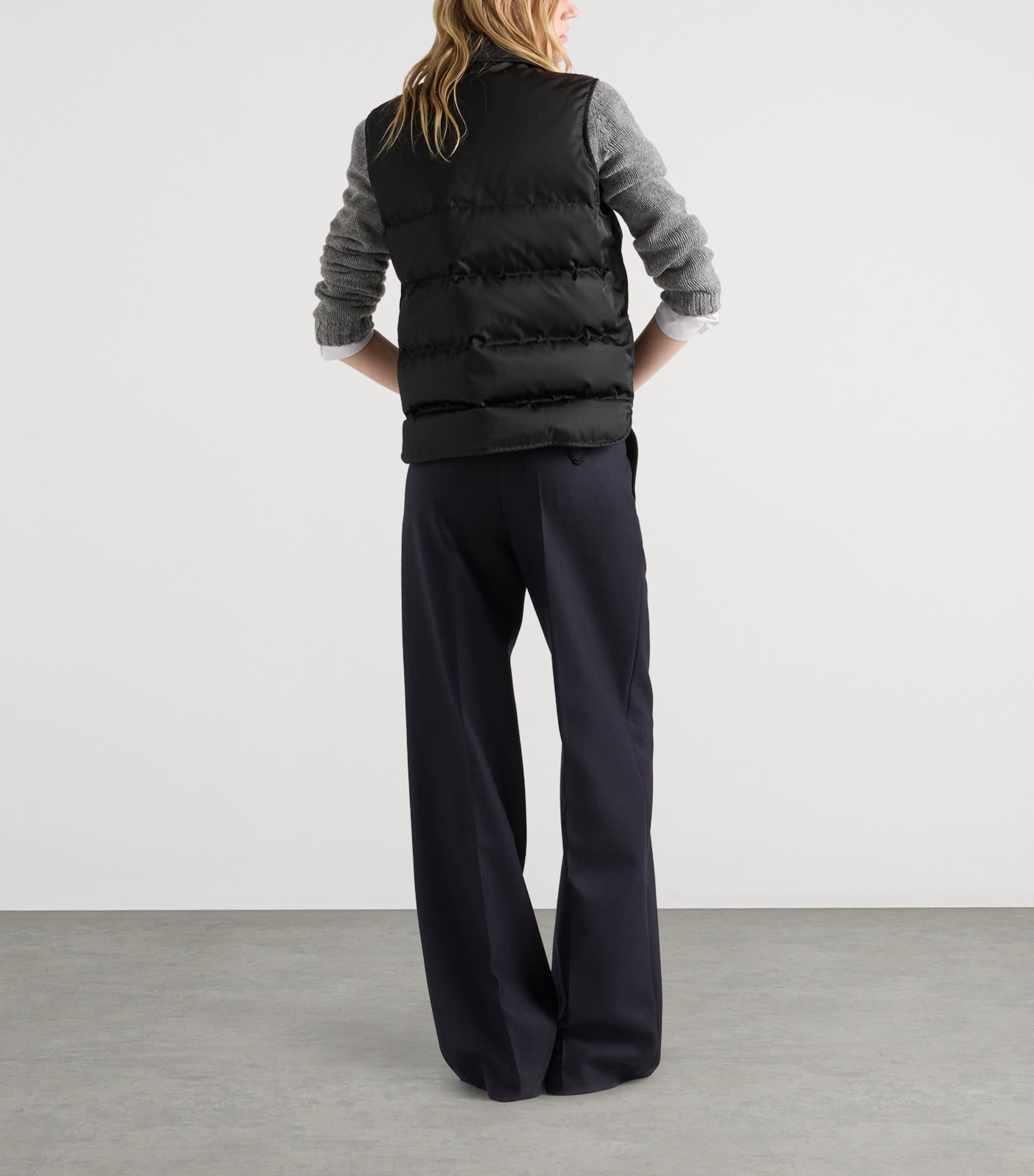 Down-Filled Re-Nylon Gilet F0002 Image 5