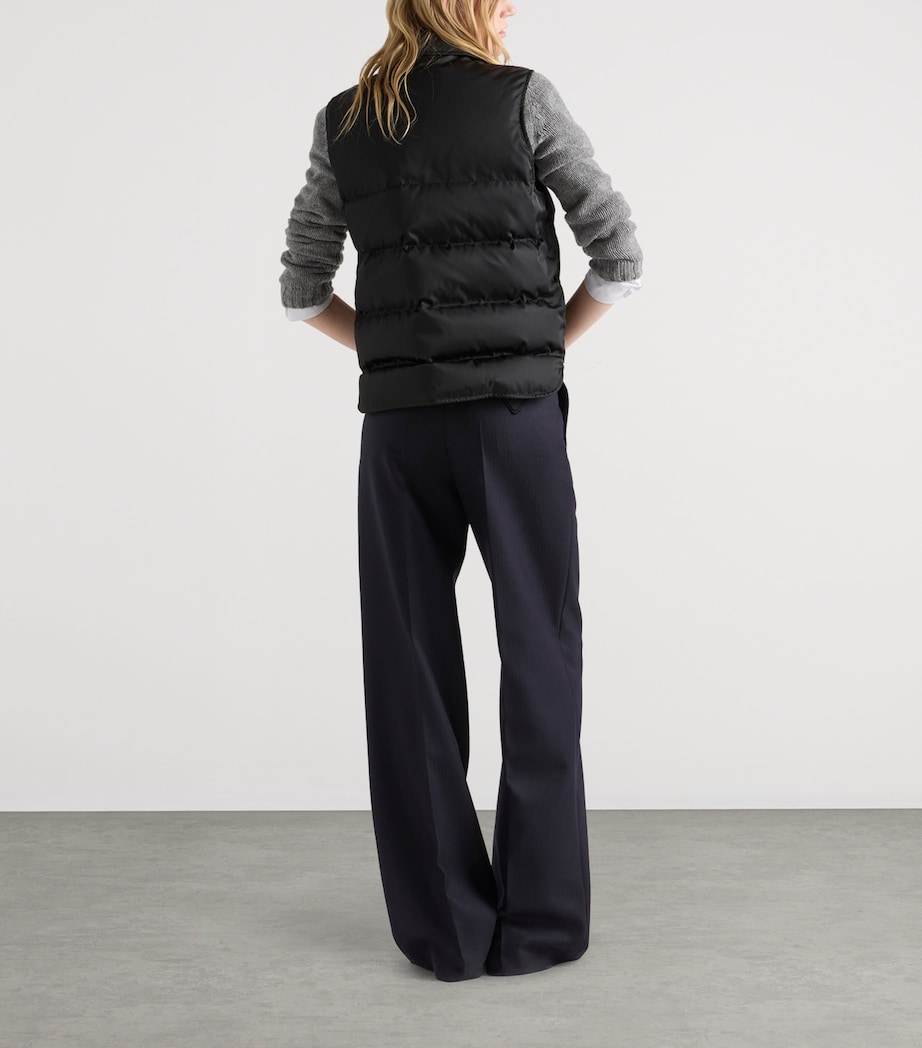 Down-Filled Re-Nylon Gilet F0002 Image 5